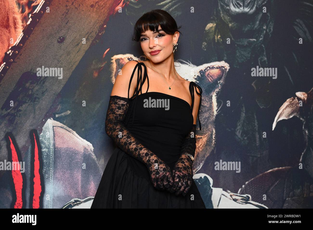 London, UK. 11 March 2024. Megan Placito attending the Winnie the Pooh:Blood and Honey 2