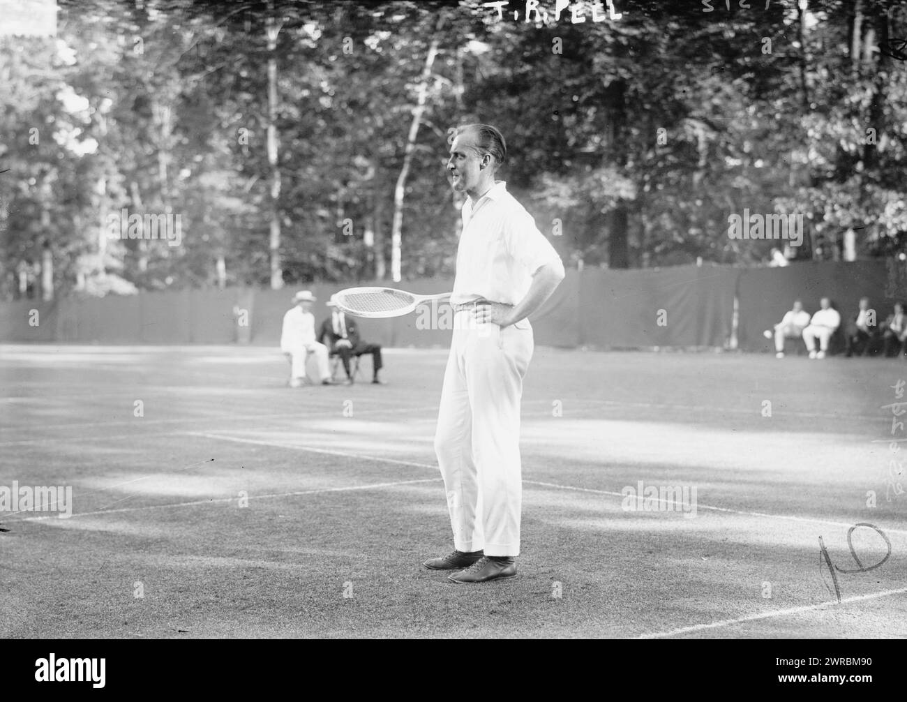 1912 postcard, glamorous tennis player USA 1912 postcard, glamorous tennis player USA
