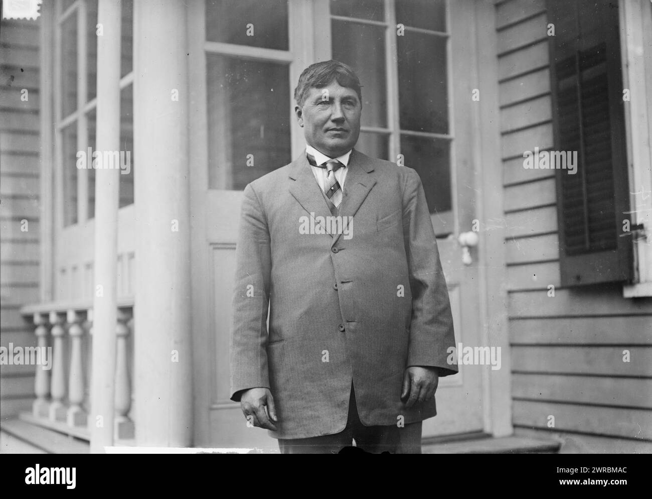 Dr. Edwin Carman, Photograph shows Dr. Edwin Carman (d. 1939) of