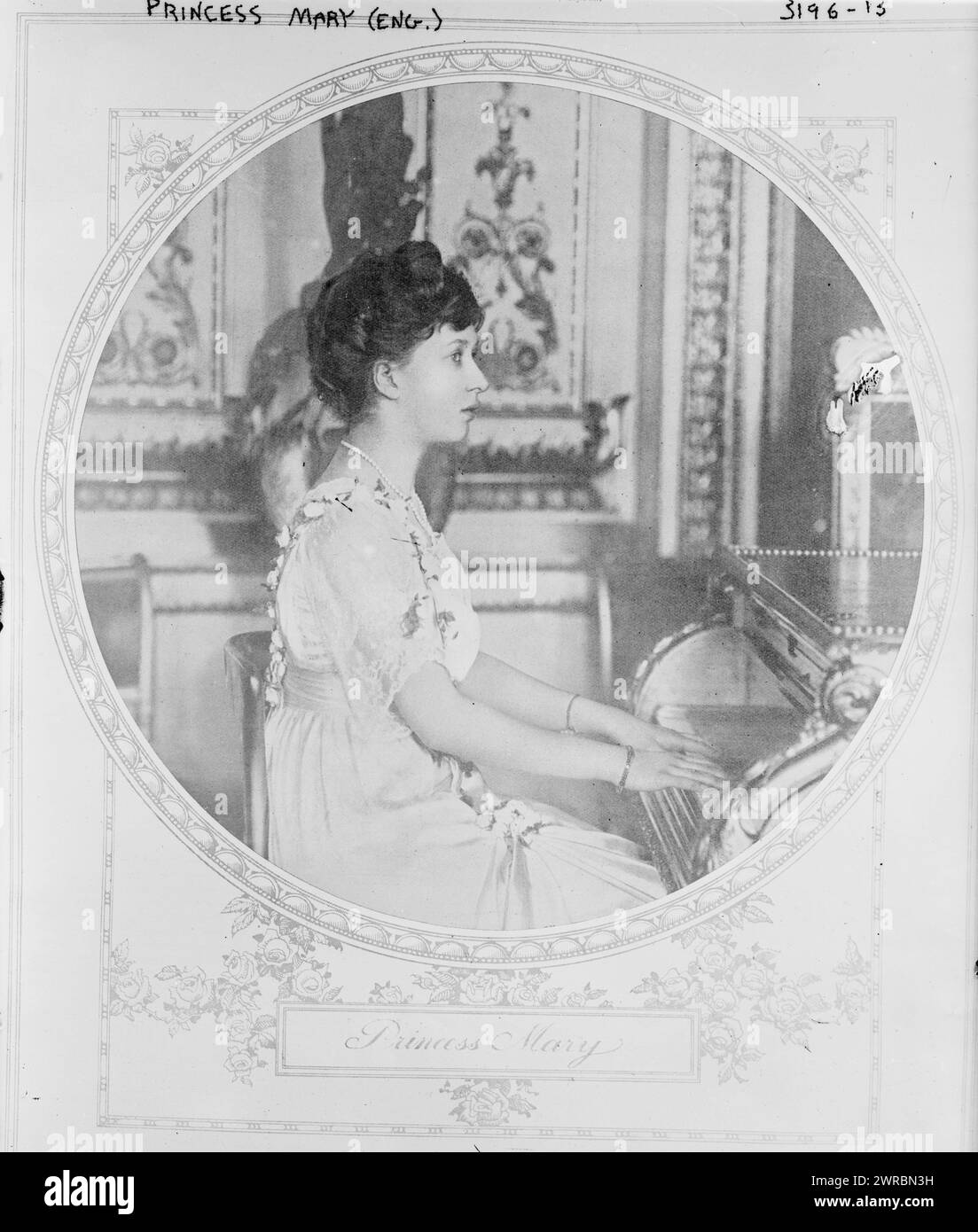 Princess Mary (Eng.), Photograph shows Princess Mary, Princess Royal and Countess of Harewood