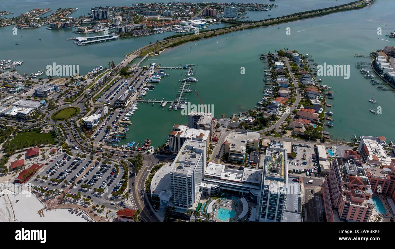 Clearwater Beach, Fl, USA. 11th Mar, 2024. Capturing Clearwater Beach's 
