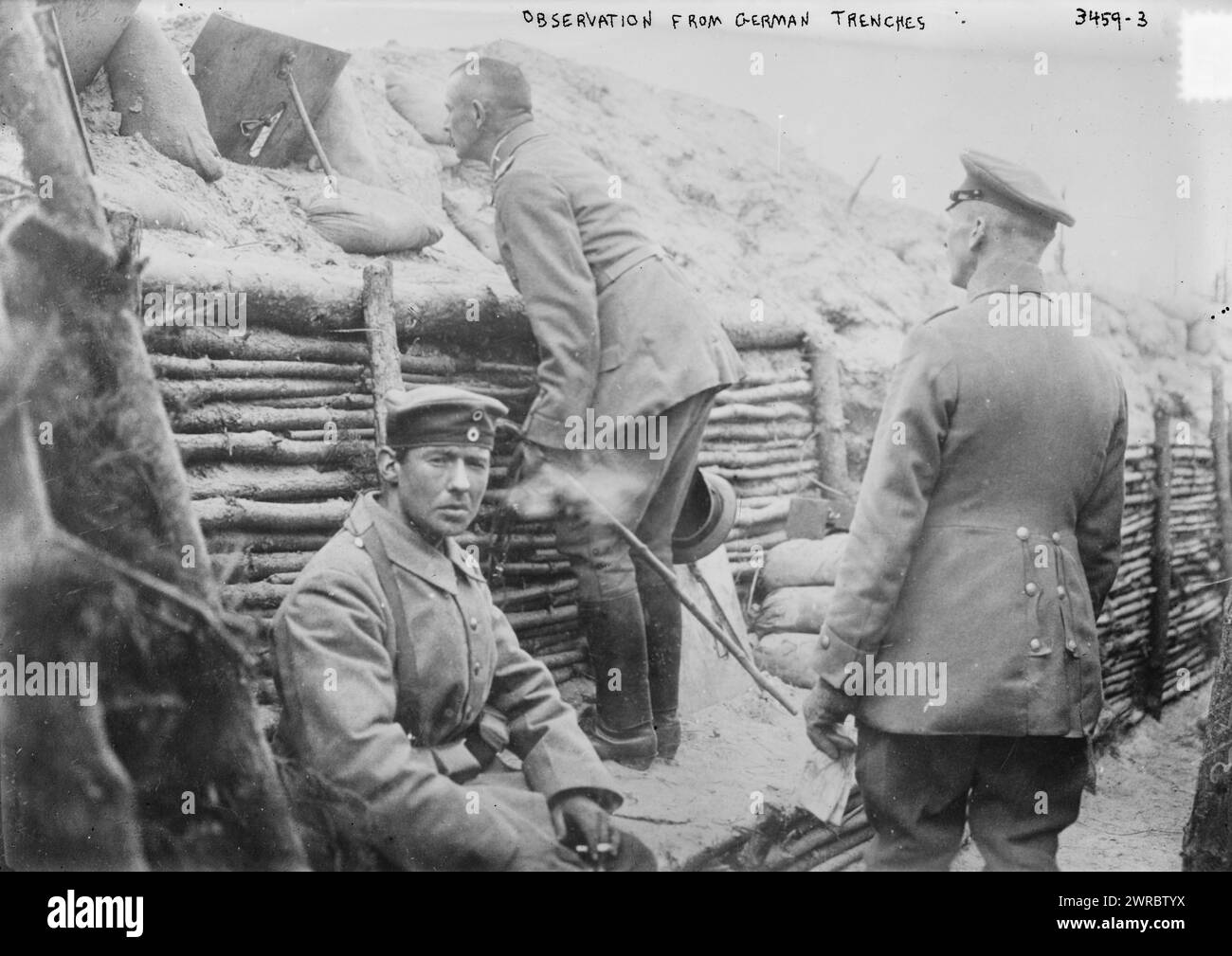 German trenches Black and White Stock Photos & Images - Alamy