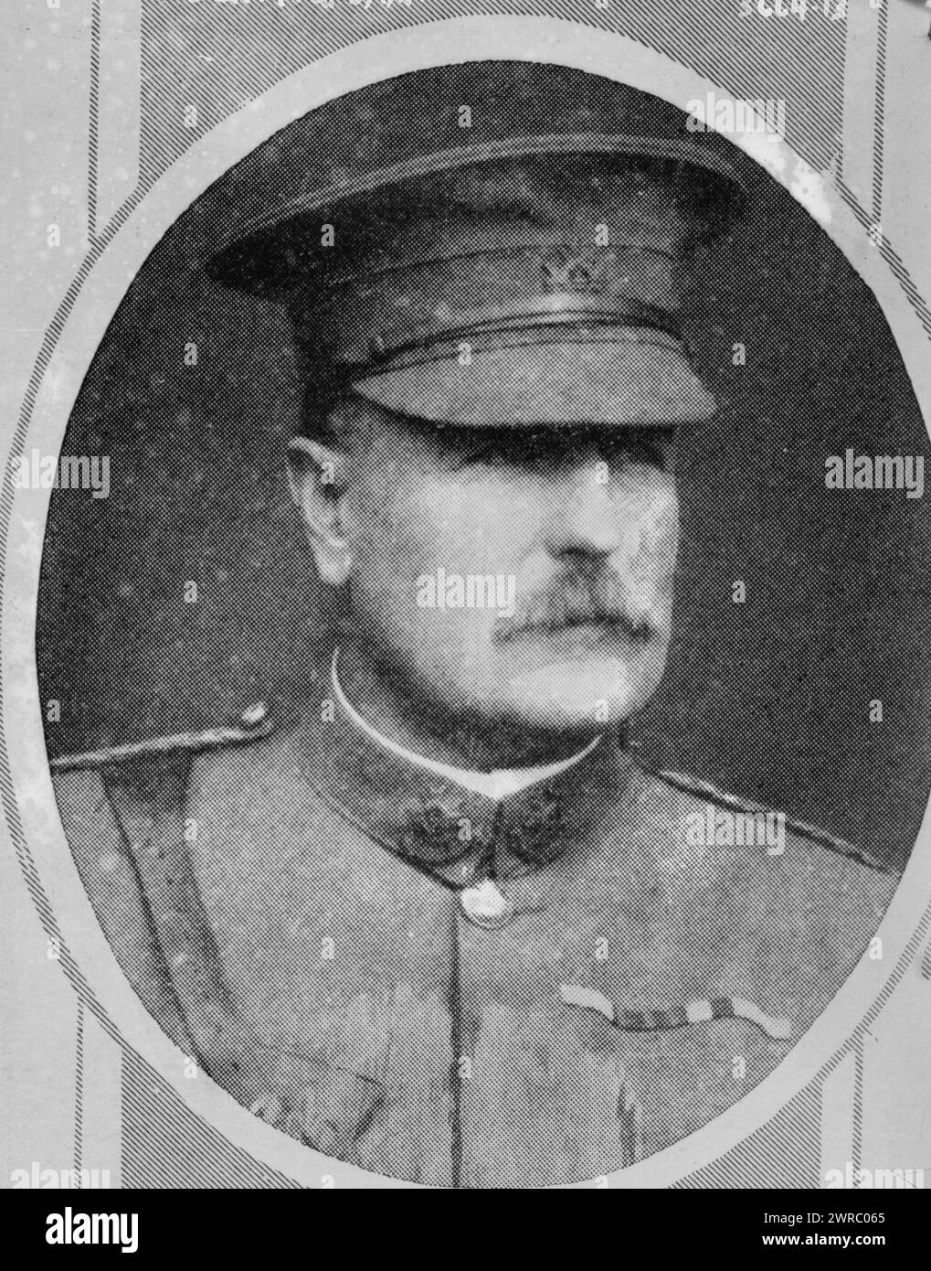 Gen. F.C. Shaw, Photograph shows Lieutenant General Sir Frederick Charles Shaw (1861-1942), a British Army general who served in the Boer War and the First World War., between ca. 1910 and ca. 1915, Glass negatives, 1 negative: glass Stock Photo