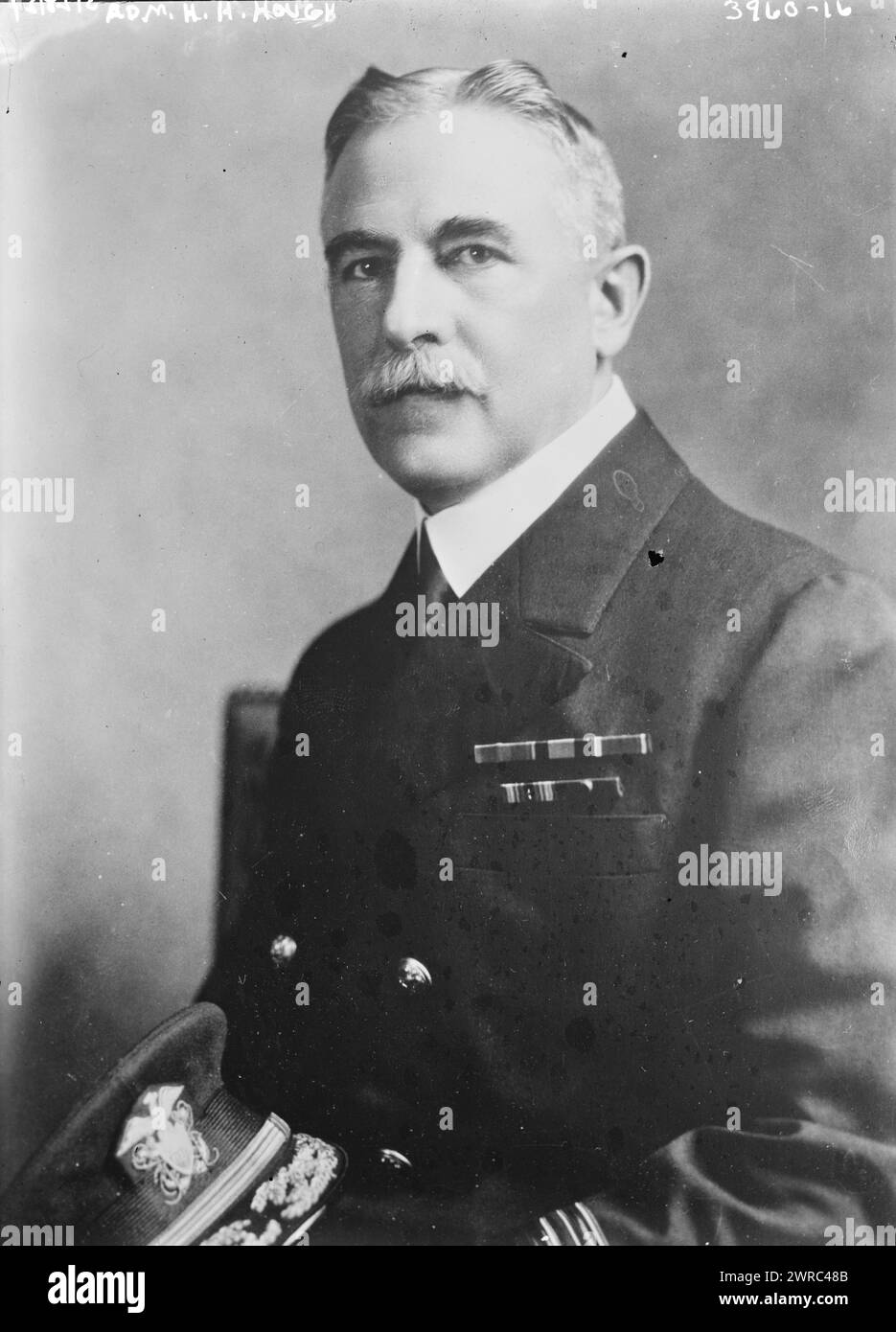 Navy admiral henry hughes hough Black and White Stock Photos & Images ...