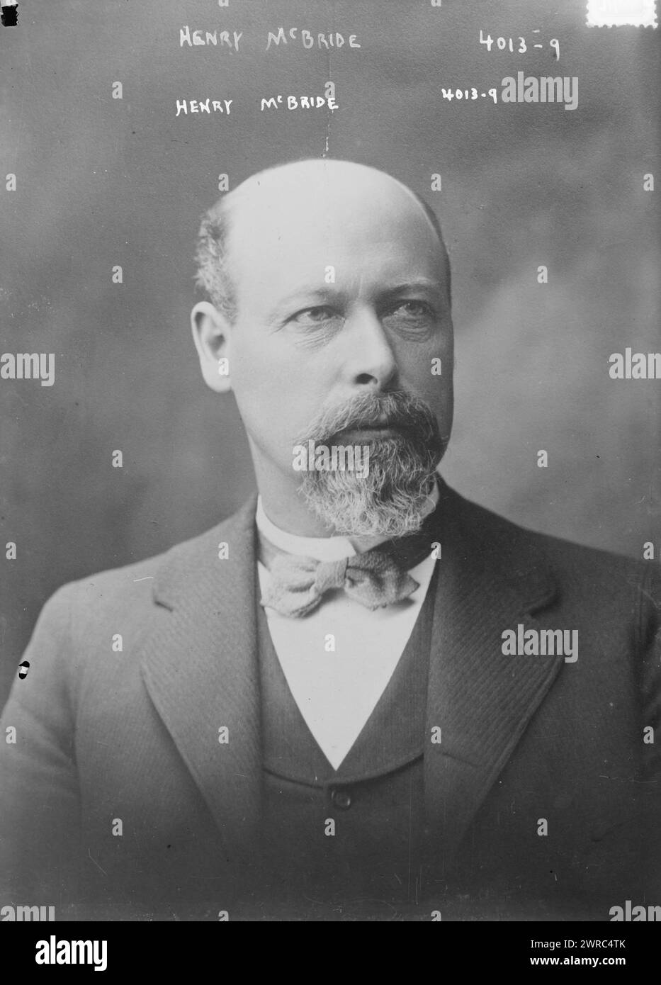 Henry McBride, Photograph shows Henry McBride (1856-1937), governor of ...