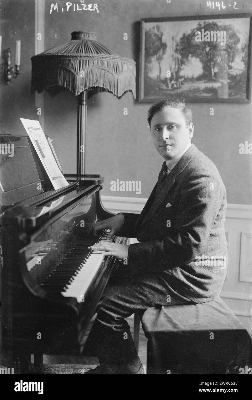 M. Pilzer, Photograph shows American violinist, conductor and composer ...