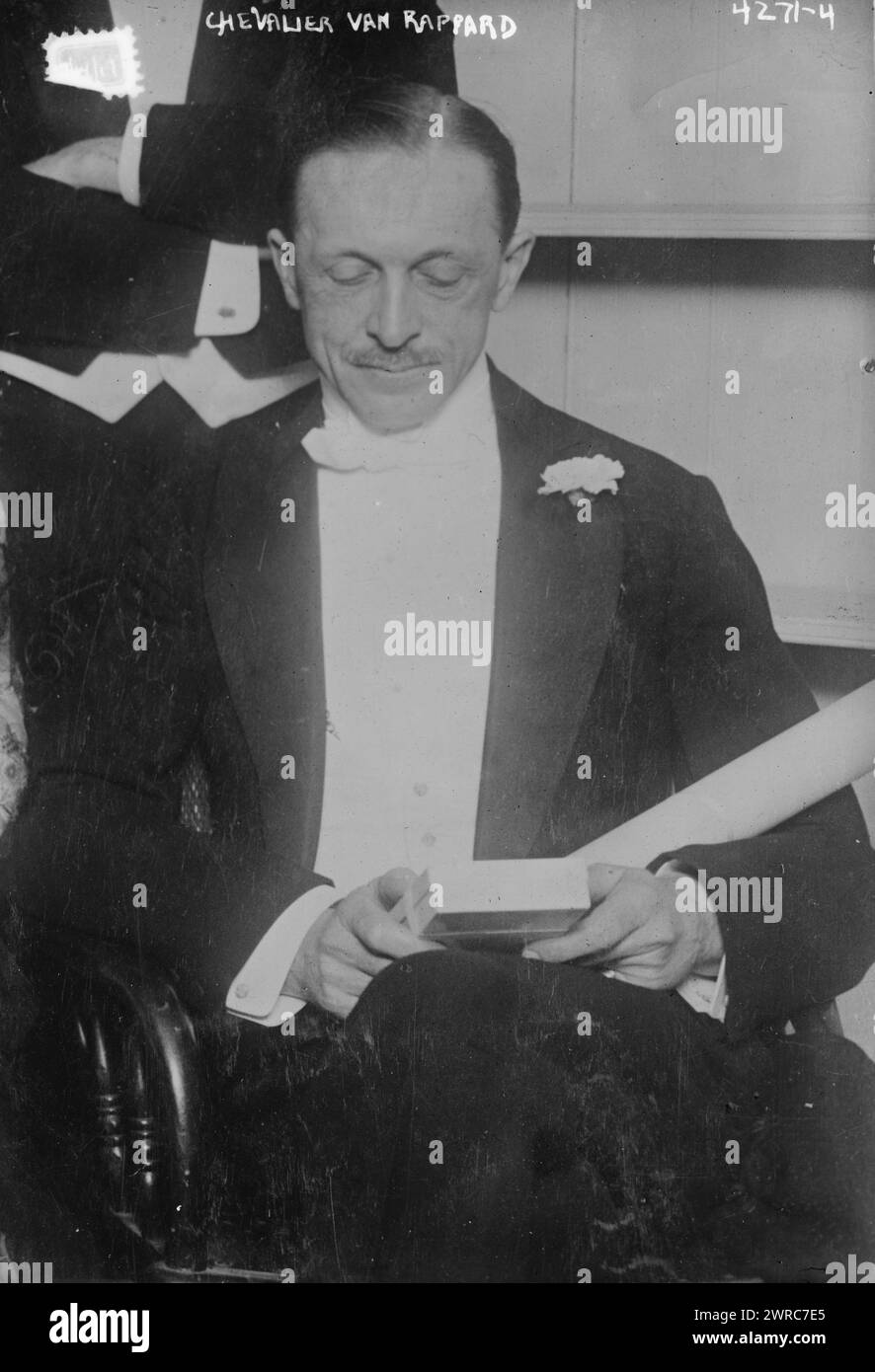 Van Rappard Family Chevalier Van Rappard, Photograph shows Chevalier van Rappard, who ...