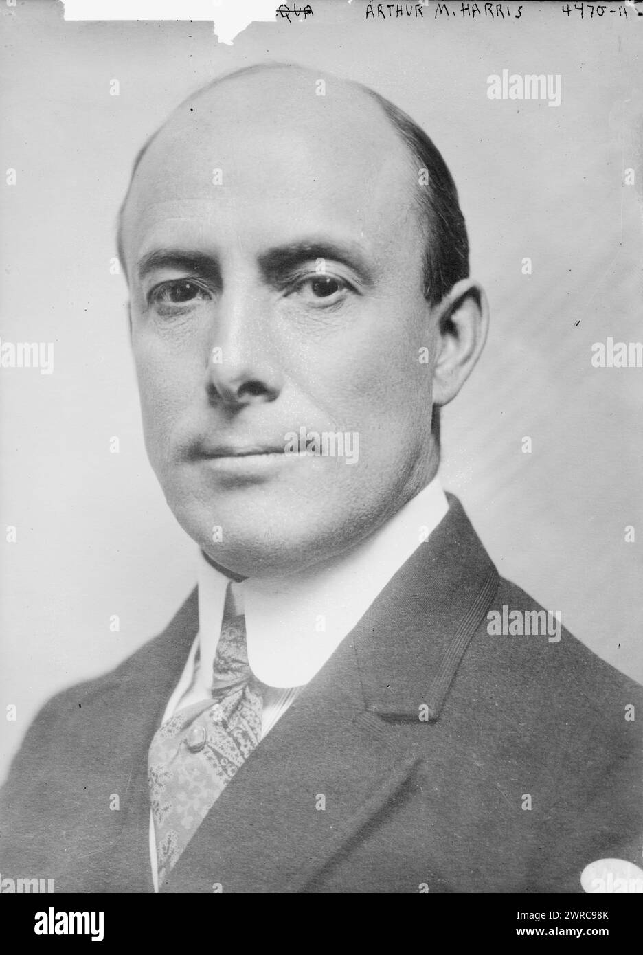 Arthur M. Harris, Photograph shows Arthur M. Harris of the bank Harris, Forbes & Co., woh went to France to direct the Y.M.C.A., between ca. 1915 and 1918, Glass negatives, 1 negative: glass Stock Photo