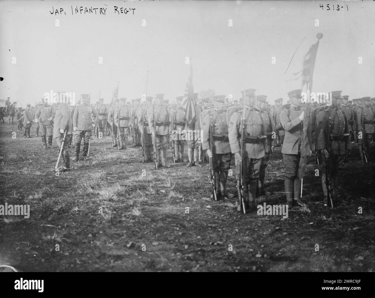 Japanese infantry regiment Black and White Stock Photos & Images - Alamy