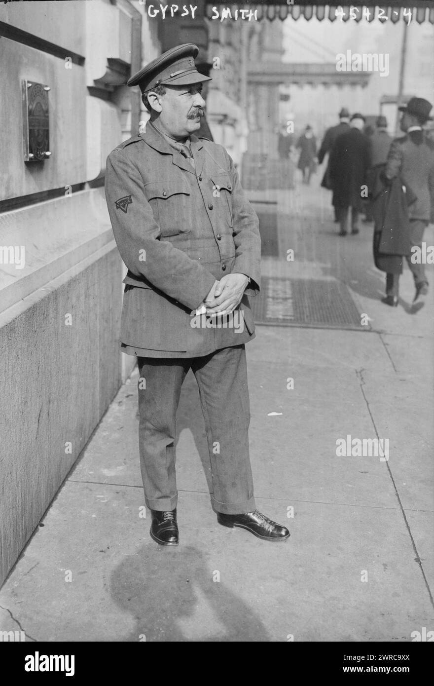 Gypsy Smith, Photograph shows Rodney 'Gipsy' Smith (1860-1947), a ...