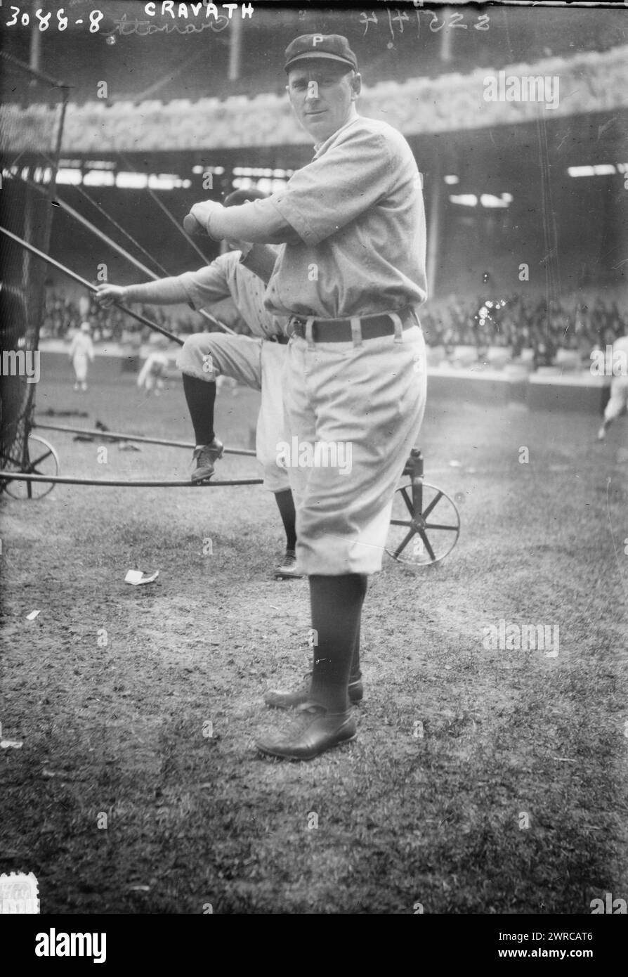 Sherry Magee, Philadelphia NL (baseball), 1914., Nitrate negatives., Nitrate negatives, 1 negative: nitrate Stock Photo