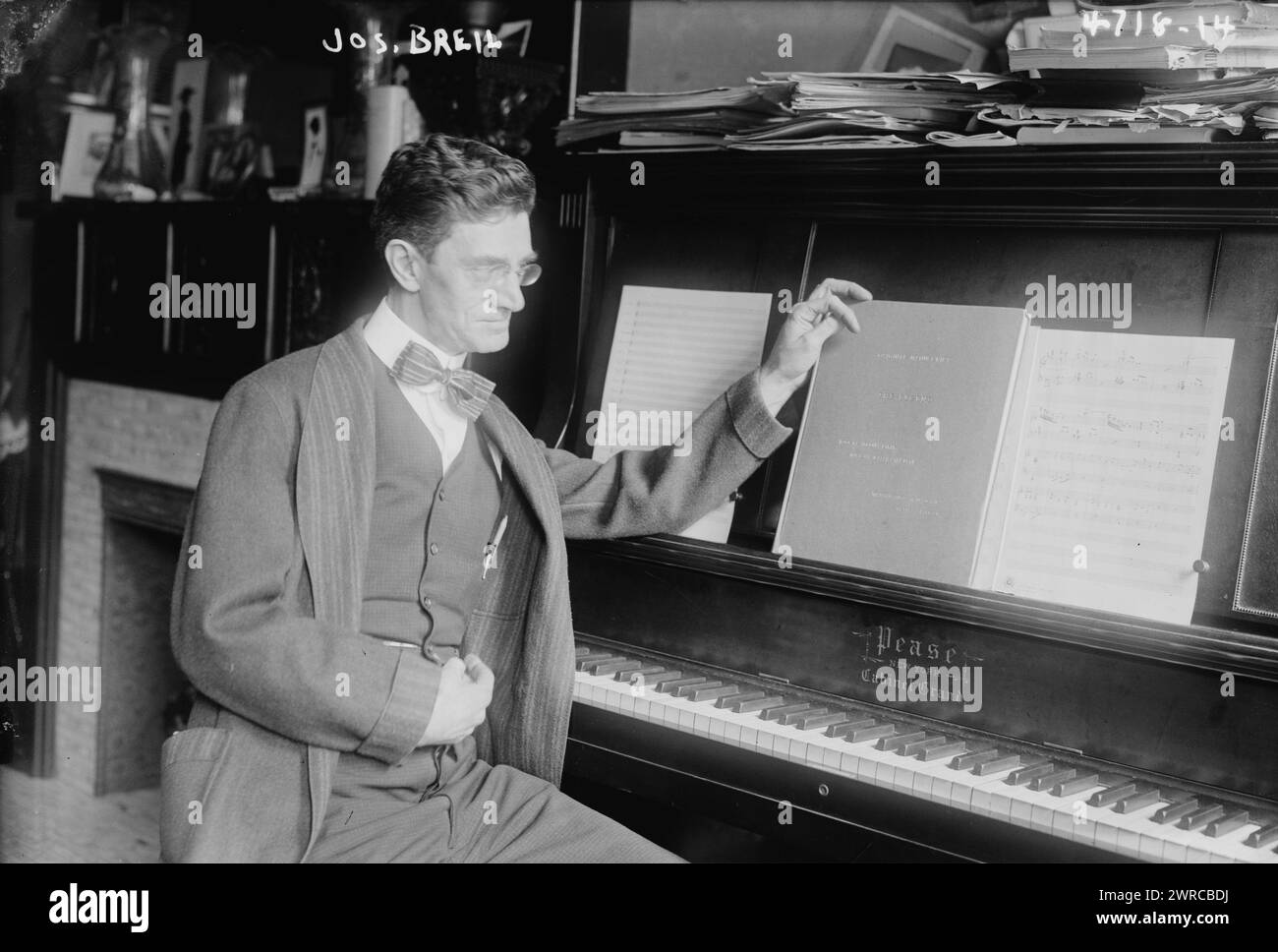 Jos. Breil, Photograph shows singer, composer and conductor Joseph Carl