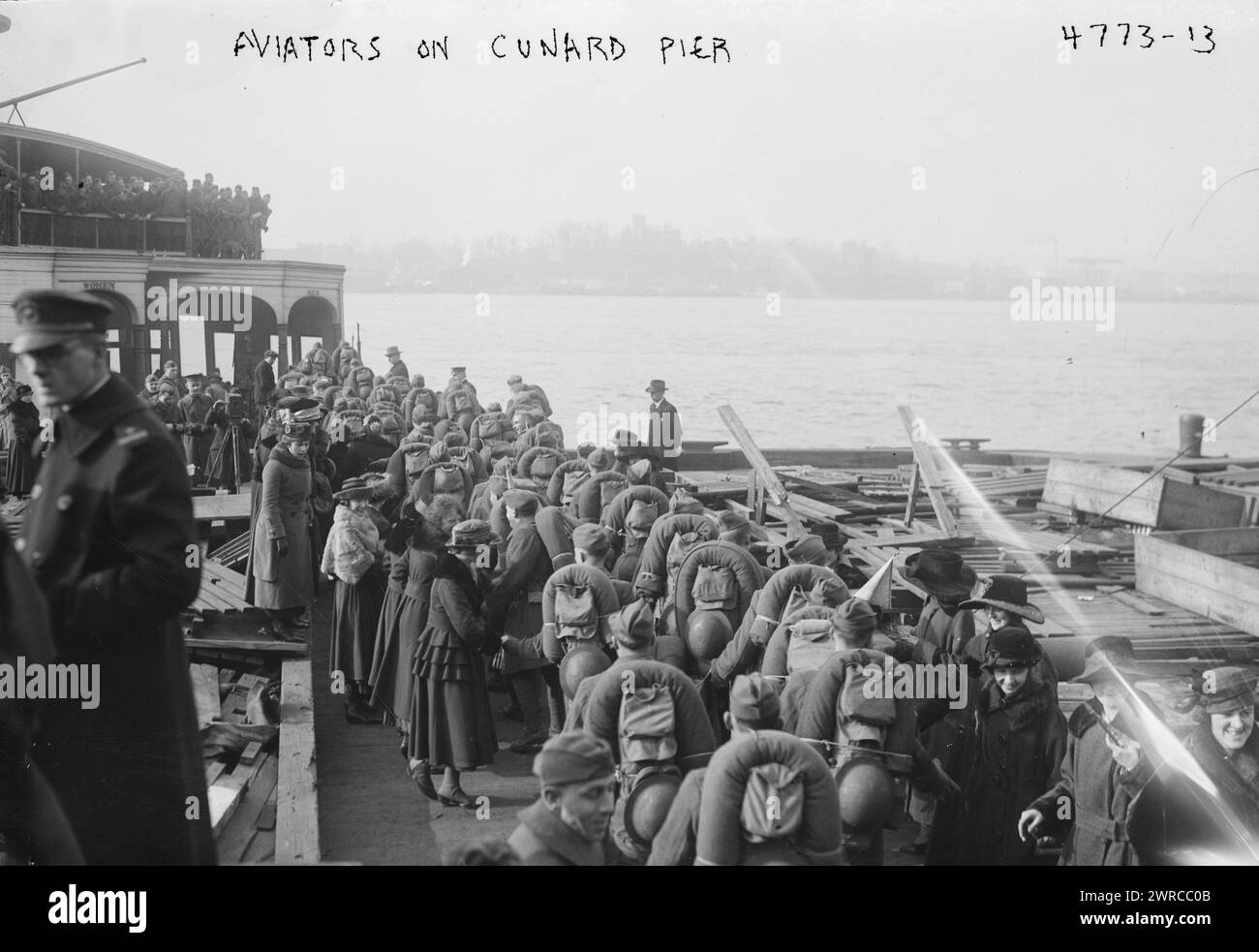 American troops in world war 1 photograph Black and White Stock Photos ...