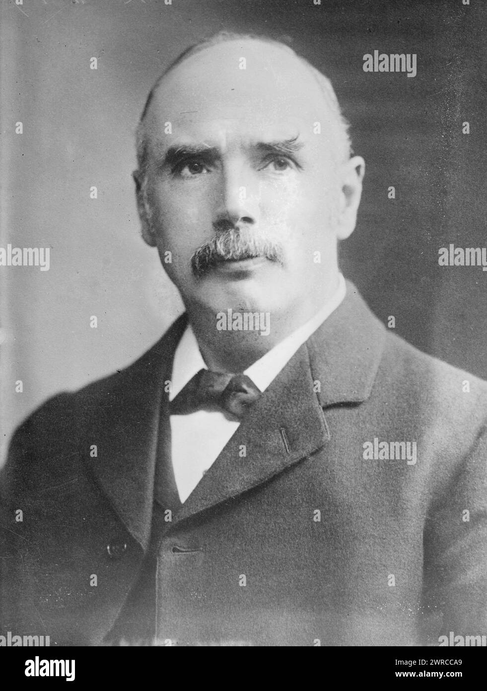 Geo. N. Barnes, Photograph shows George Nicoll Barnes (1859-1940), Scottish Labour Party leader., 1919 Feb. 19, Glass negatives, 1 negative: glass Stock Photo