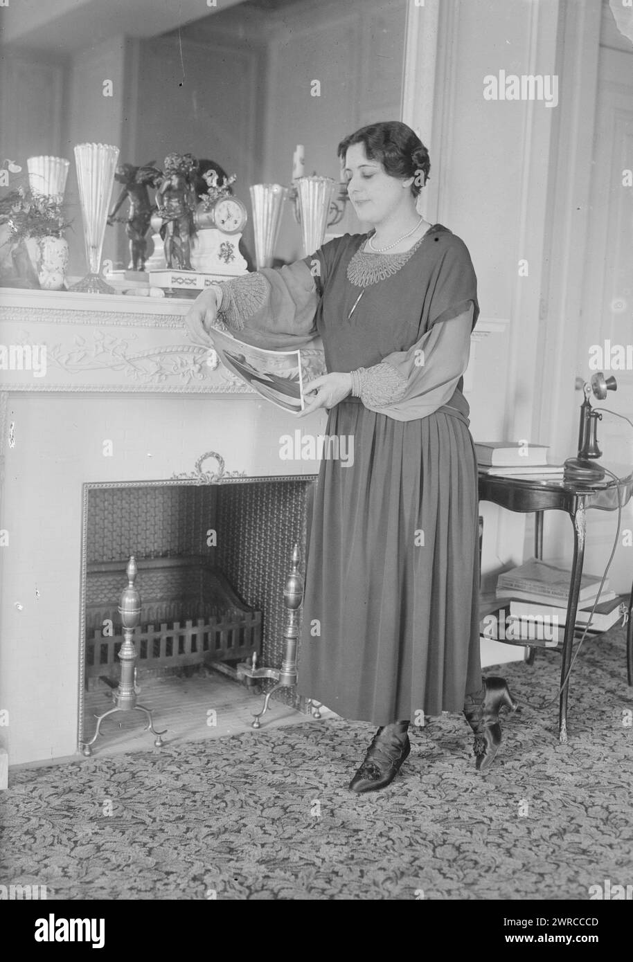 Gall, Photograph shows Yvonne Gall (1885-1972), a French soprano opera ...