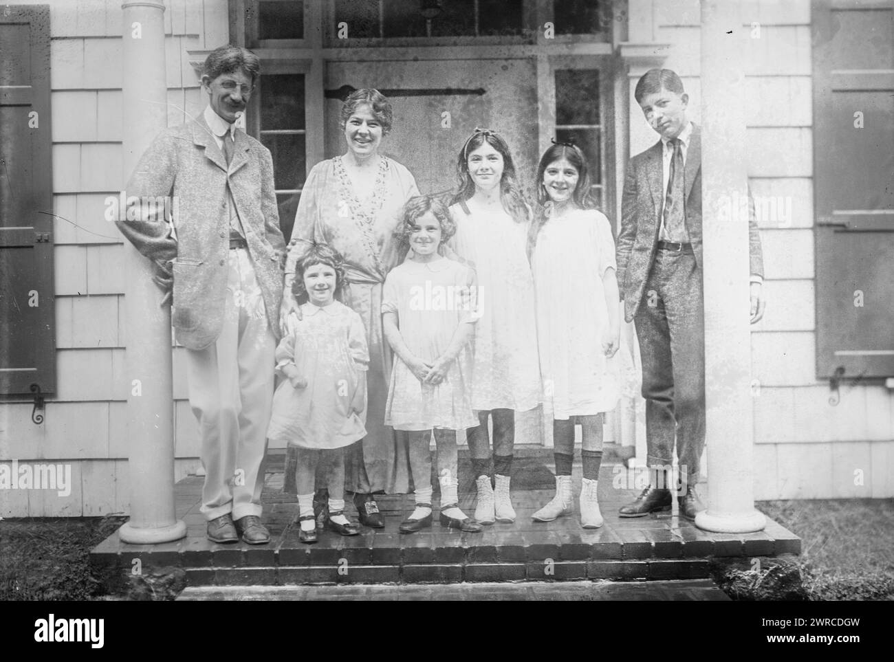 Homer, Photograph shows the family of composer Sidney Homer (1864-1953 ...