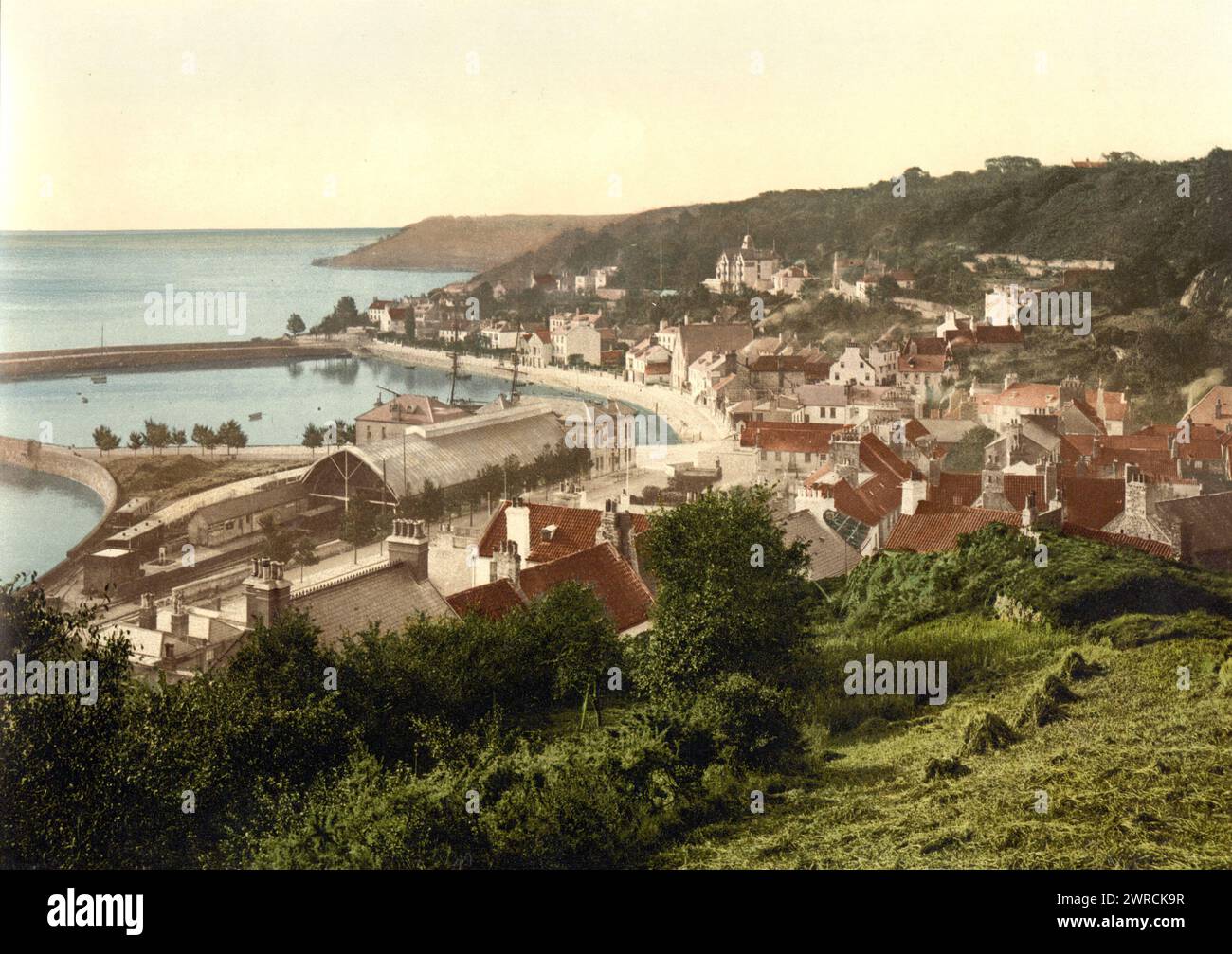 Jersey, Saint Aubins, Channel Islands, between ca. 1890 and ca. 1900 ...