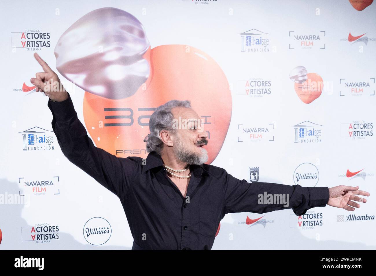Madrid, Spain. 11th Mar, 2024. Antonio Albella attends 'the Unión De Actores Awards 2024' Photocall at Teatro Circo Price in Madrid. (Photo by Nacho Lopez/SOPA Images/Sipa USA) Credit: Sipa USA/Alamy Live News Stock Photo