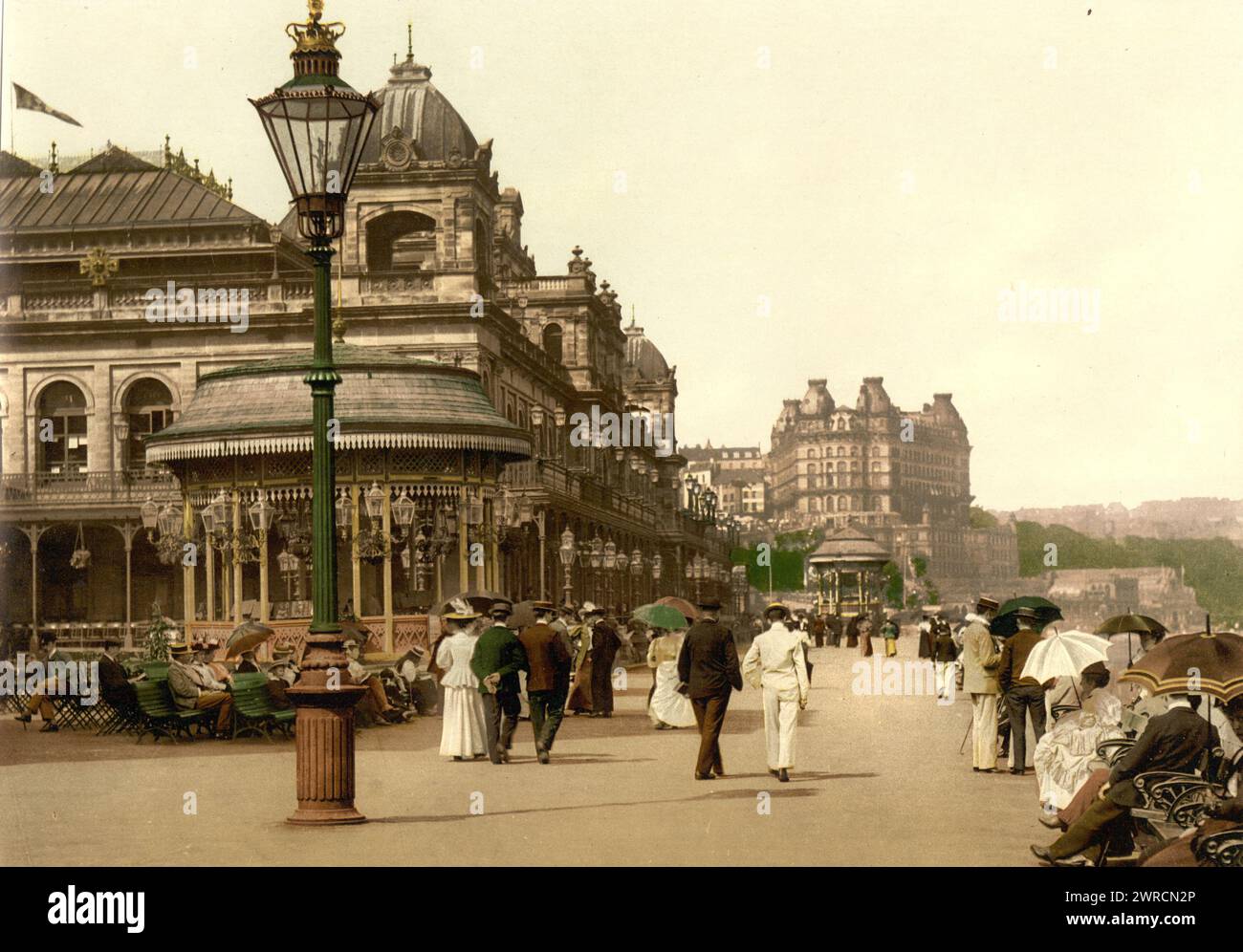 Scarborough, the spa, Yorkshire, England, Image shows The Spa ...