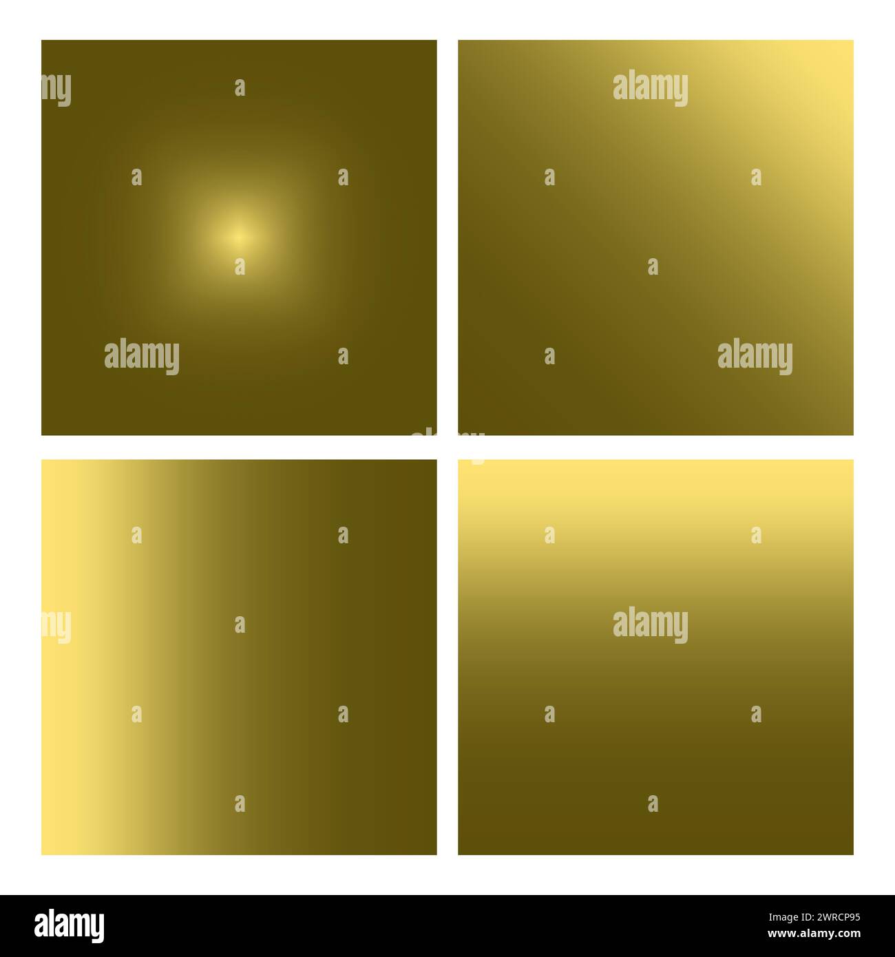 Square Gold Gradient Gold metallic background Stock Vector Images - Alamy
