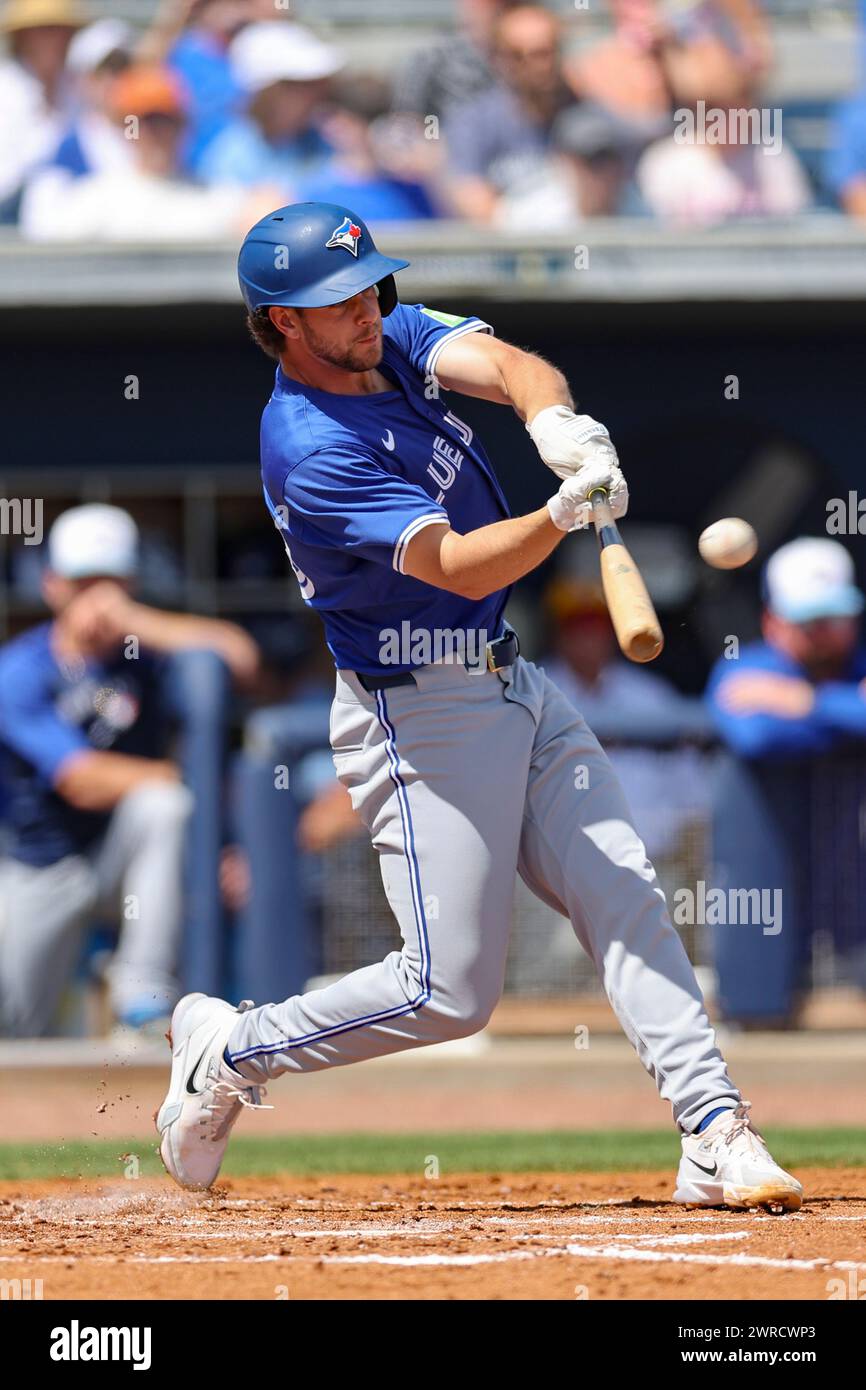 Port Charlotte, FL: Toronto Blue Jays first baseman Spencer Horwitz (48 ...