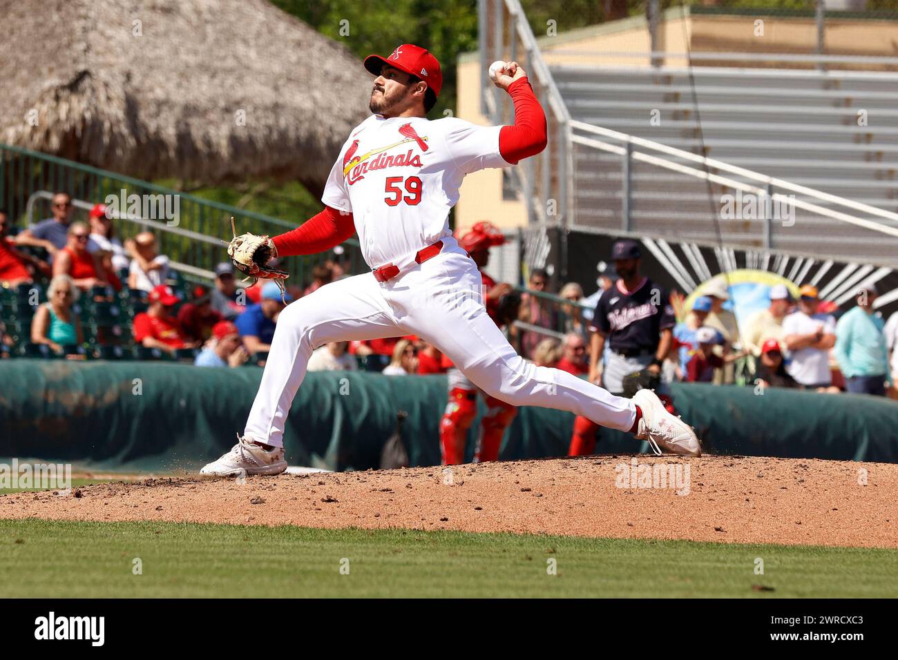 JUPITER, FL - MARCH 11: St. Louis Cardinals pitcher JoJo Romero (59 ...