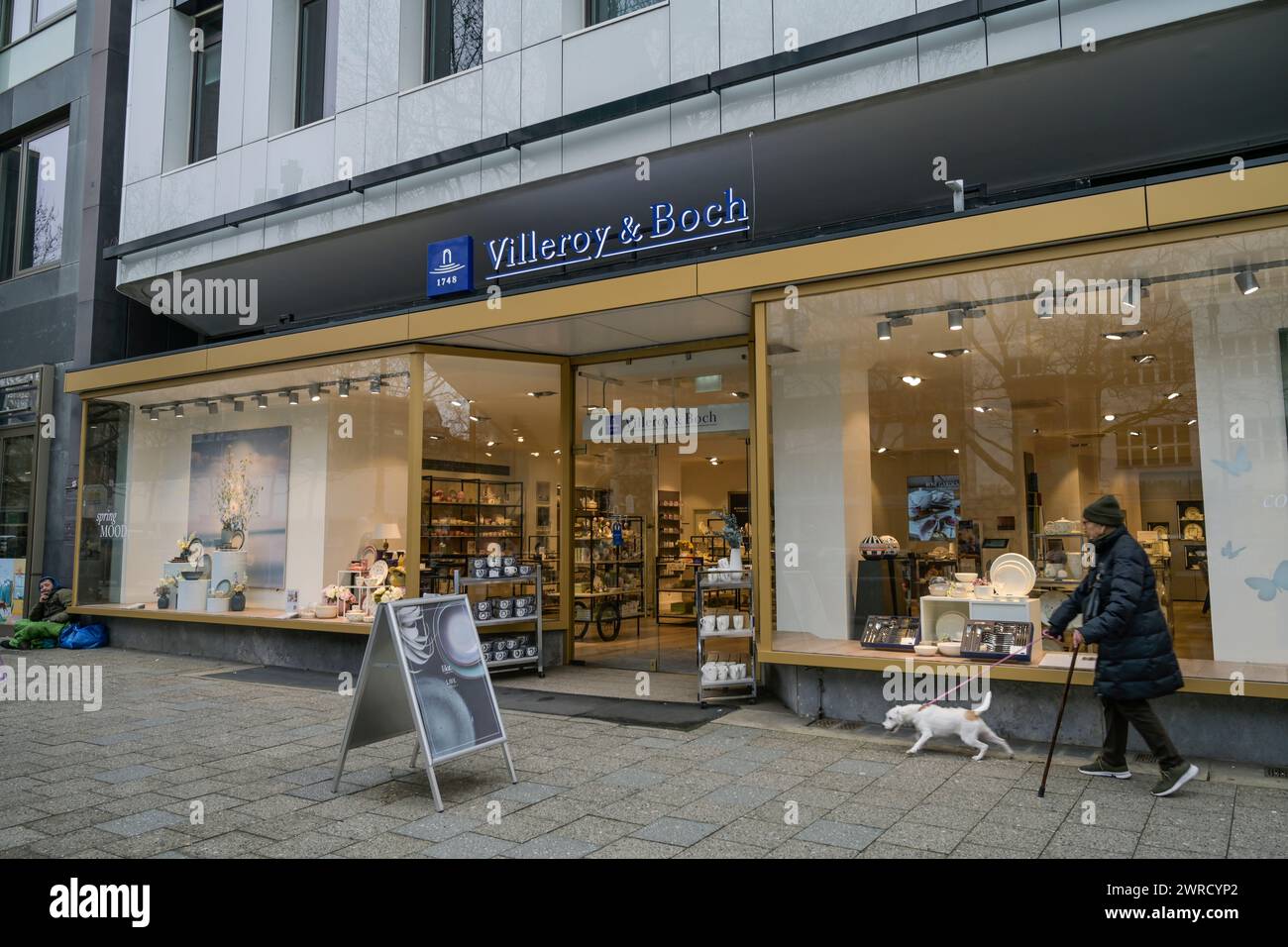 Villeroy & Boch, Geschäft, Kurfürstendamm, Charlottenburg, Berlin, Deutschland Stock Photo
