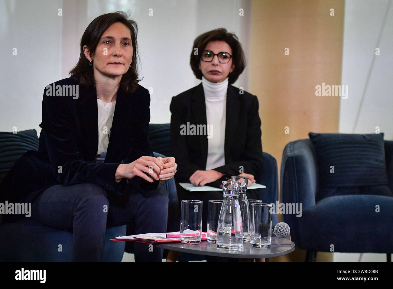 Paris, France. 11th Mar, 2024. French Sports and Olympics Minister