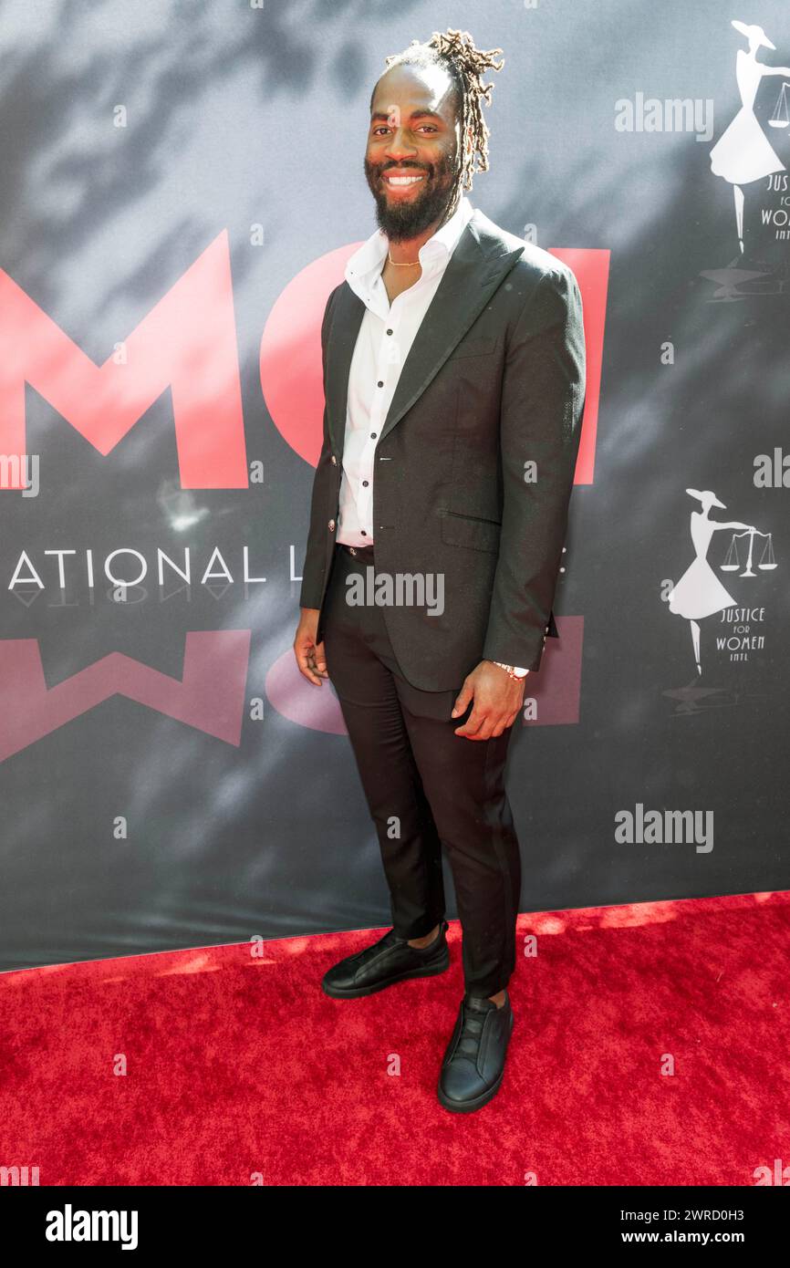 Beverly Hills, USA. 10th Mar, 2024. NFL Matthew JUDON attends Children Uniting Nations 24th Annual Academy Awards Celebration and Oscars Viewing Dinner at The Historic Warner Bro. Estate, Los Angeles, CA, March 10, 2024 Credit: Eugene Powers/Alamy Live News Stock Photo