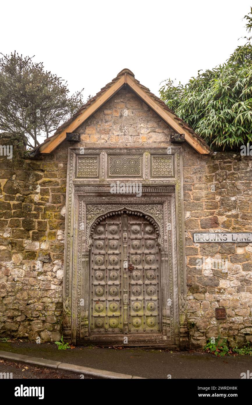 Storrington, March 6th 2024: The Burmese Gate Stock Photo
