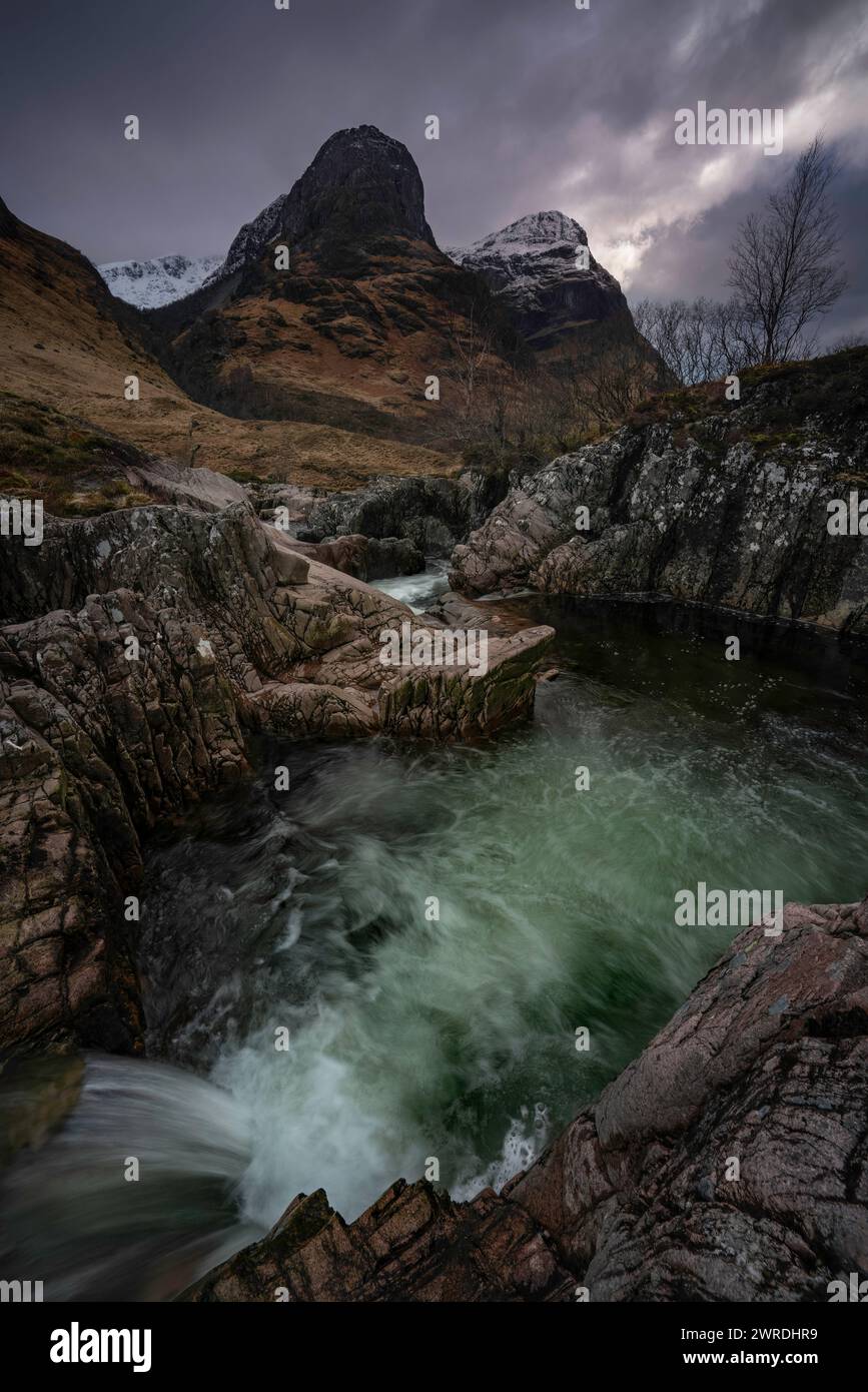 Glencoe, Highlands Scotland. Stock Photo
