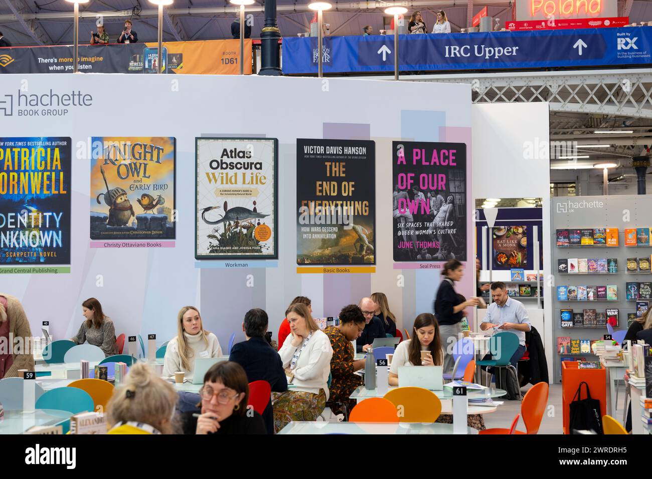 Kensington Olympia, London, UK. 12th Mar, 2025. The London Book Fair (1214 March), Europe's