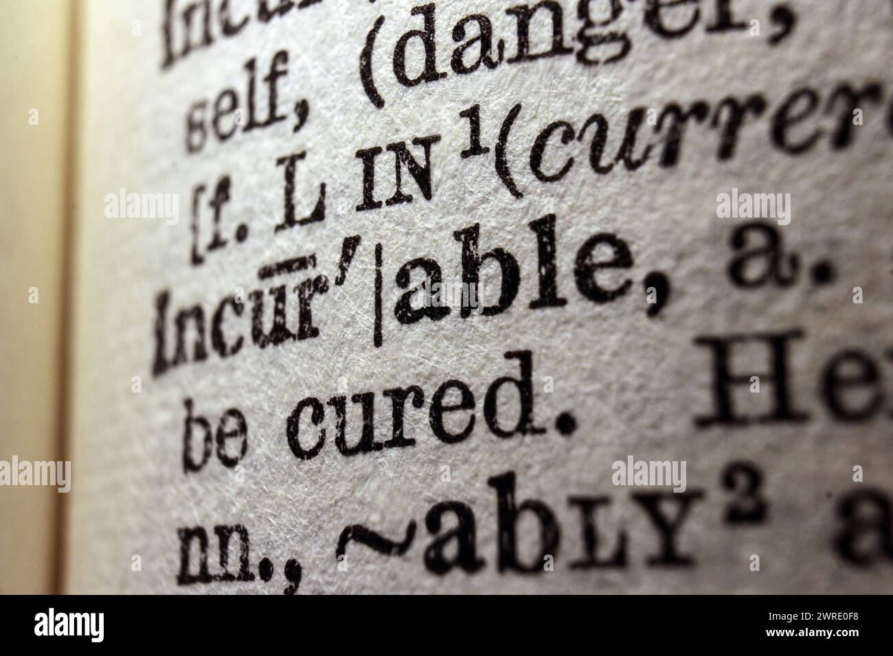 Dictionary definition word addiction hi-res stock photography and ...