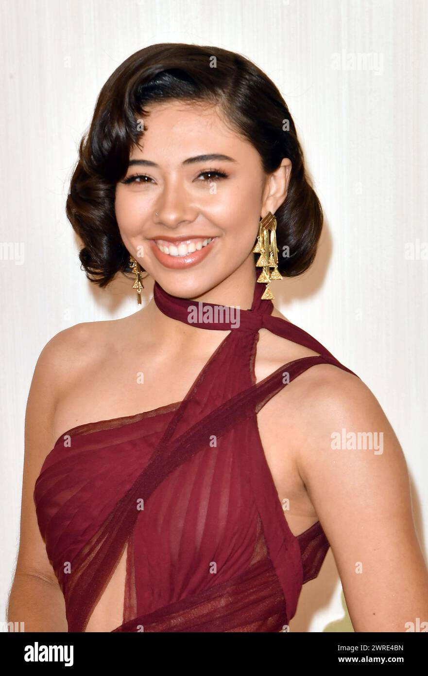 Los Angeles, Ca. 10th Mar, 2024. Xochitl Gomez at the 96th Annual Oscars at at the Ovation Hollywood on March 10, 2024 in Los Angeles, California. Credit: Koi Sojer/Media Punch/Alamy Live News Stock Photo