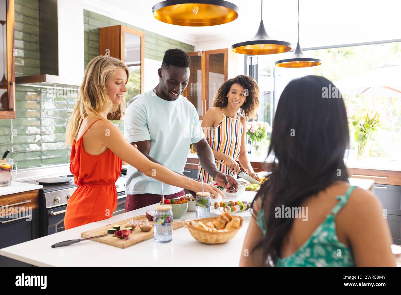 African american group women hi-res stock photography and images - Alamy