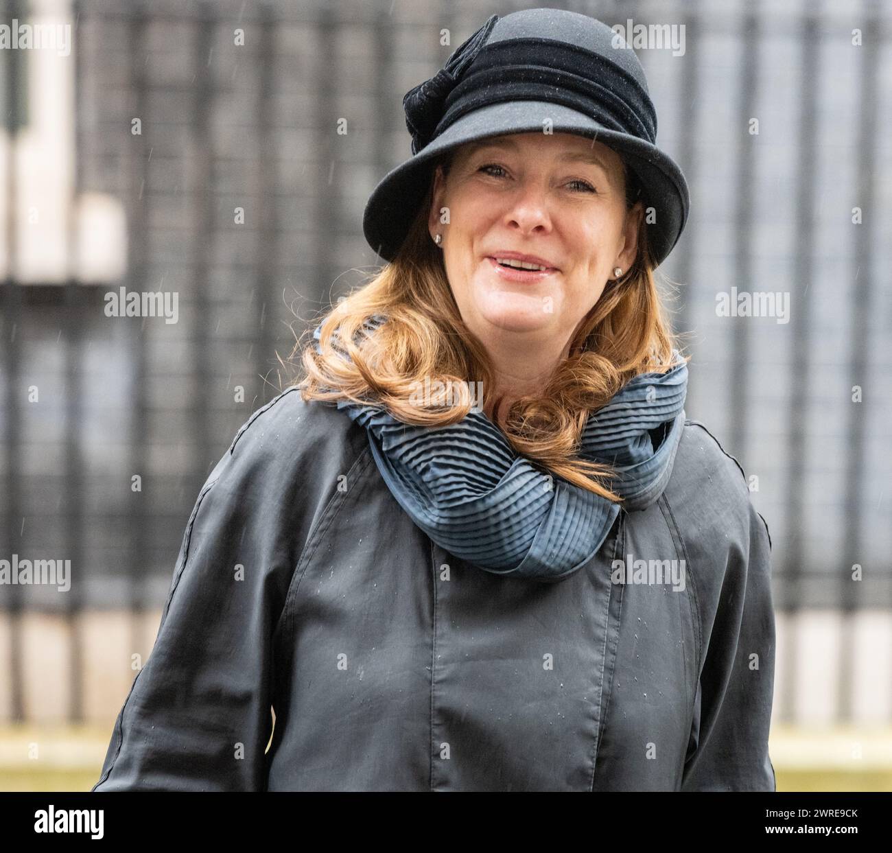 London, UK. 12th Mar, 2024. Gillian Keegan, Education Secretary, at a cabinet meeting at 10 Downing Street London. Credit: Ian Davidson/Alamy Live News Stock Photo