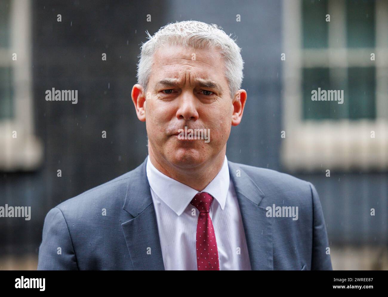 London, UK. 12th Mar, 2024. Steve Barclay, Secretary of State for Environment, Food and Rural Affairs, at Downing Street for the Cabinet meeting. Credit: Mark Thomas/Alamy Live News Stock Photo