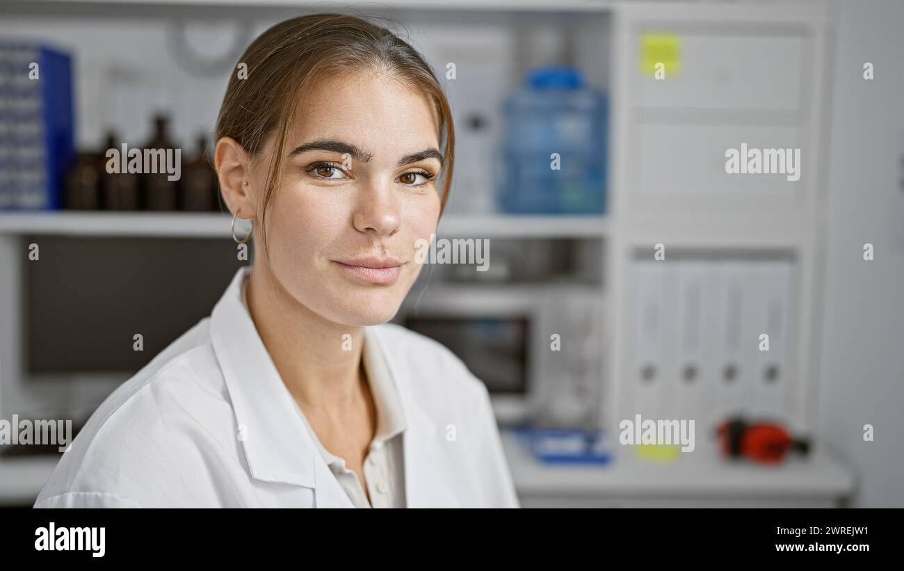 Pharmacology lab and hispanic hi-res stock photography and images - Alamy