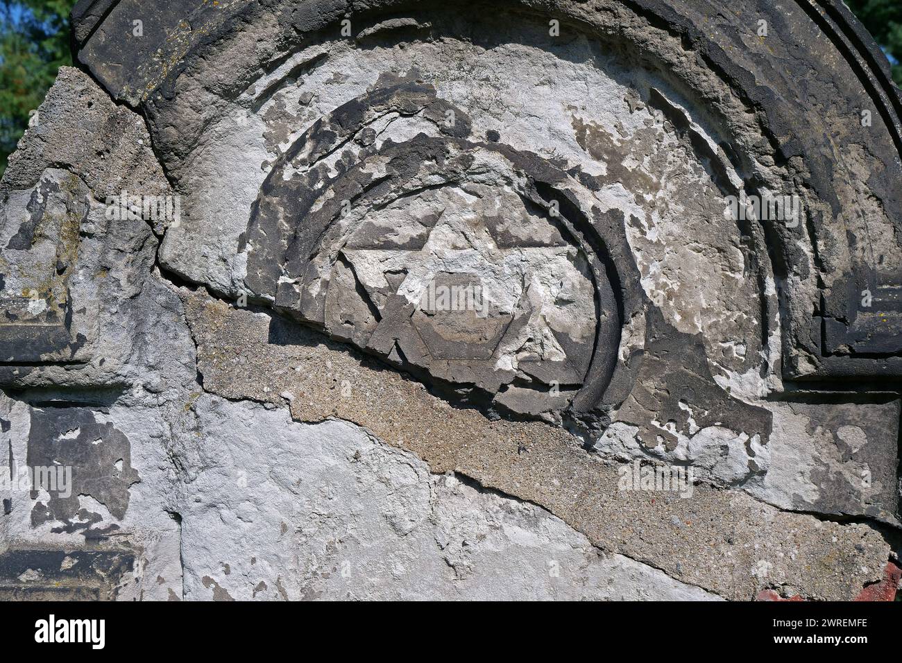 Dresden, Neuer Jüdischer Friedhof In DresdenJohannstadt, an der