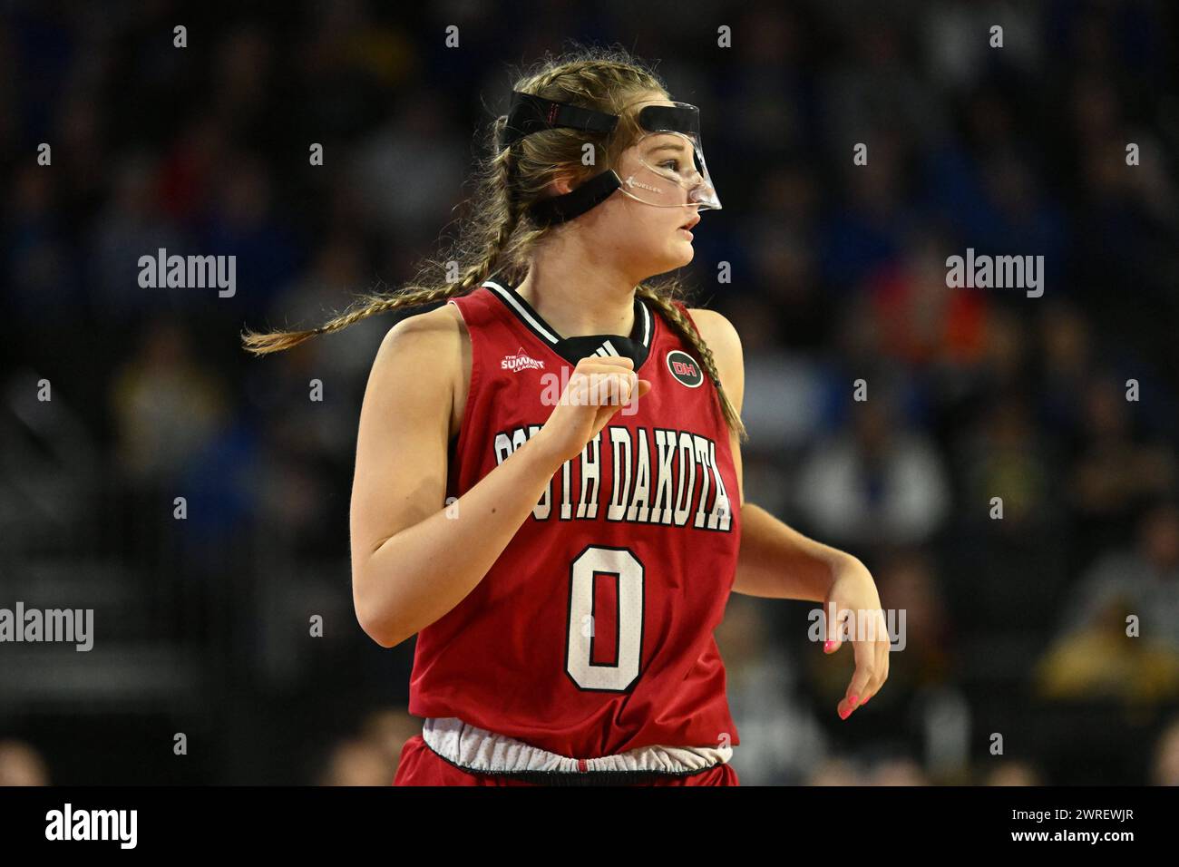 Sioux Falls USA 11th Mar 2024 South Dakota Coyotes Guard Oli sioux-falls-usa-11th-mar-2024-south-dakota-coyotes-guard-oli