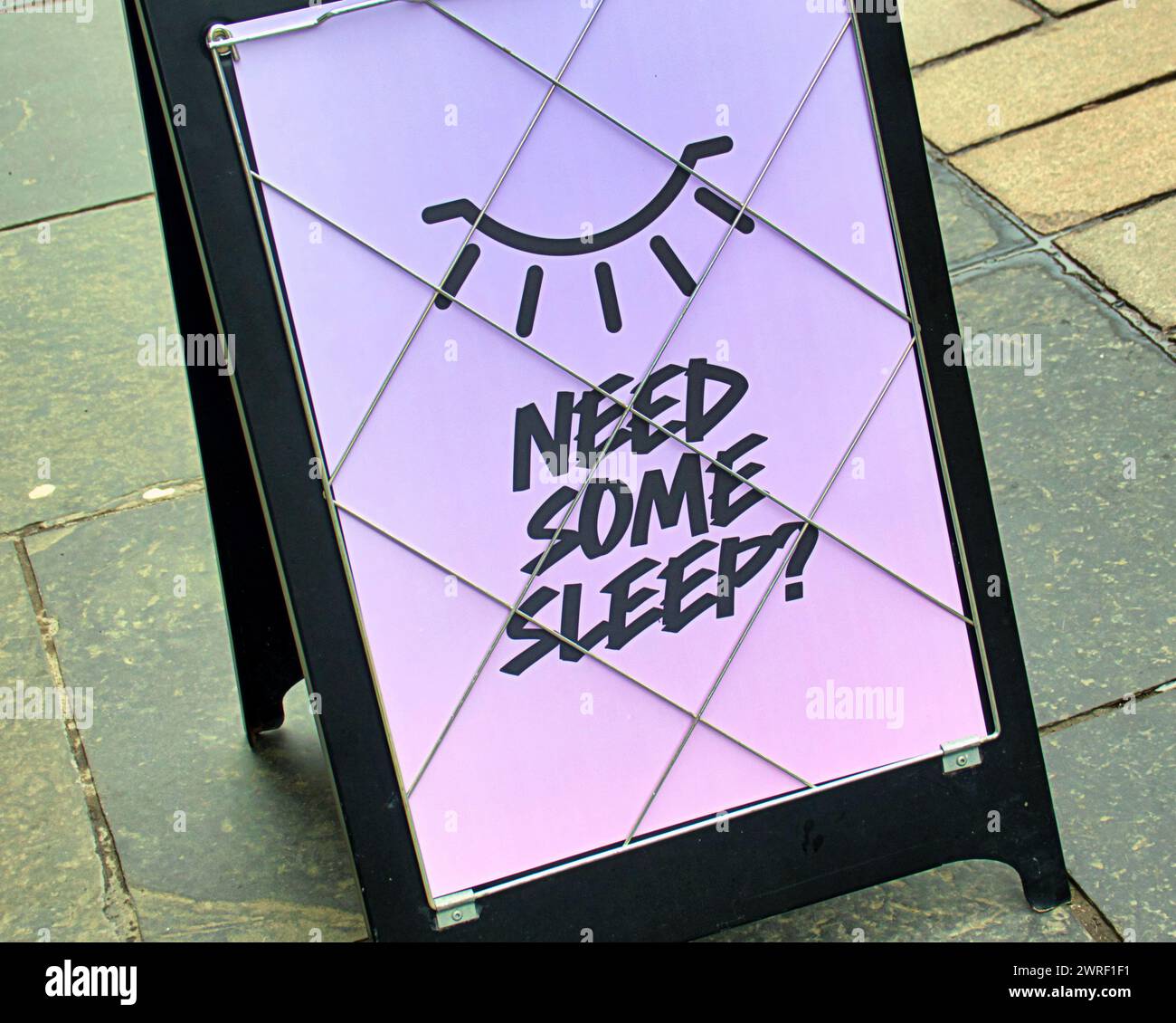 Glasgow, Scotland, UK. 12th March, 2024: UK Weather:  Compassionate advice from the new lush store on the style mile. Cloudy in the city saw locals and tourists on the streets of the city centre. Credit Gerard Ferry/Alamy Live News Stock Photo