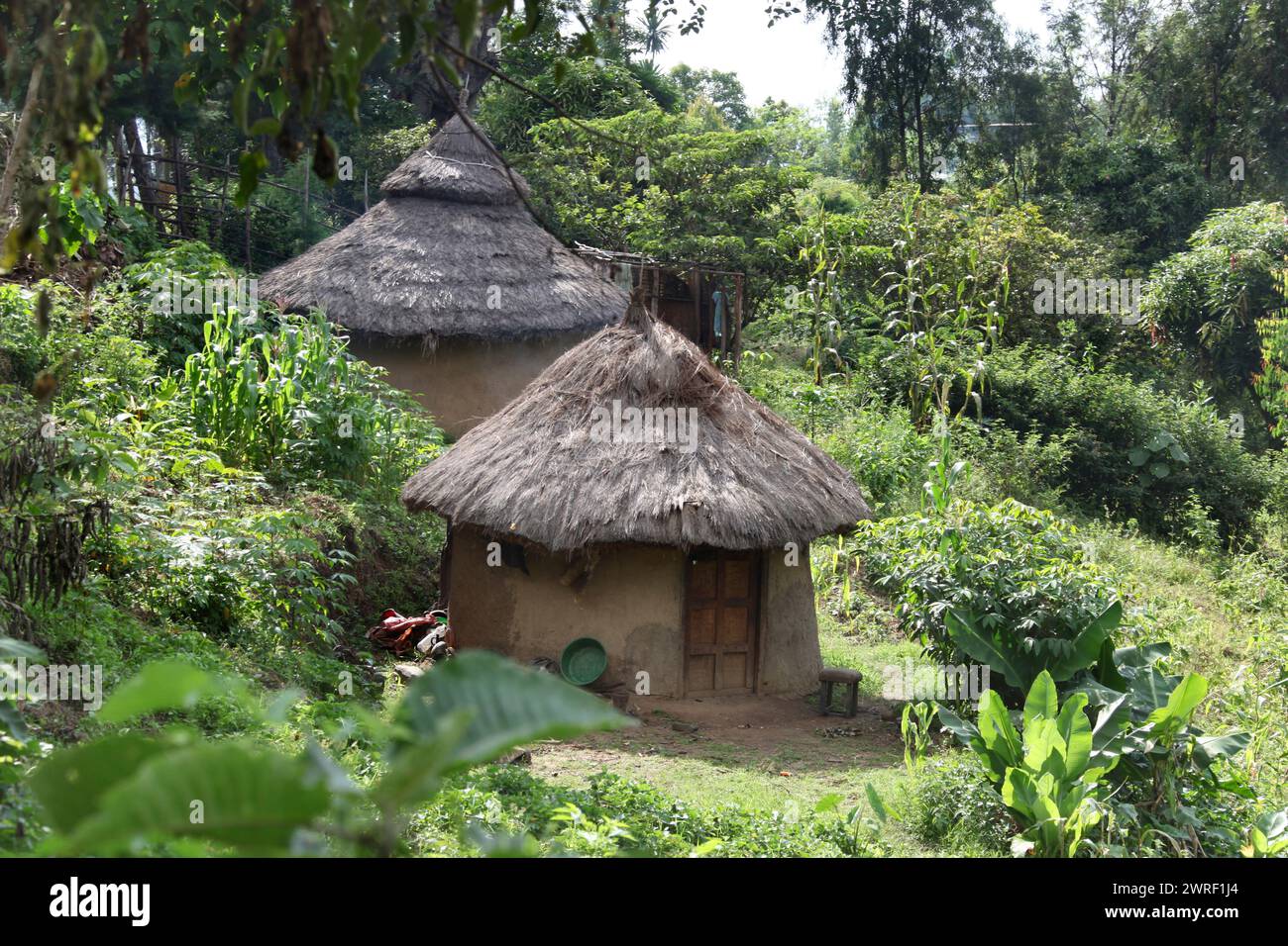 Traditional Ethiopian house. Jinka. Ethiopia Stock Photo - Alamy
