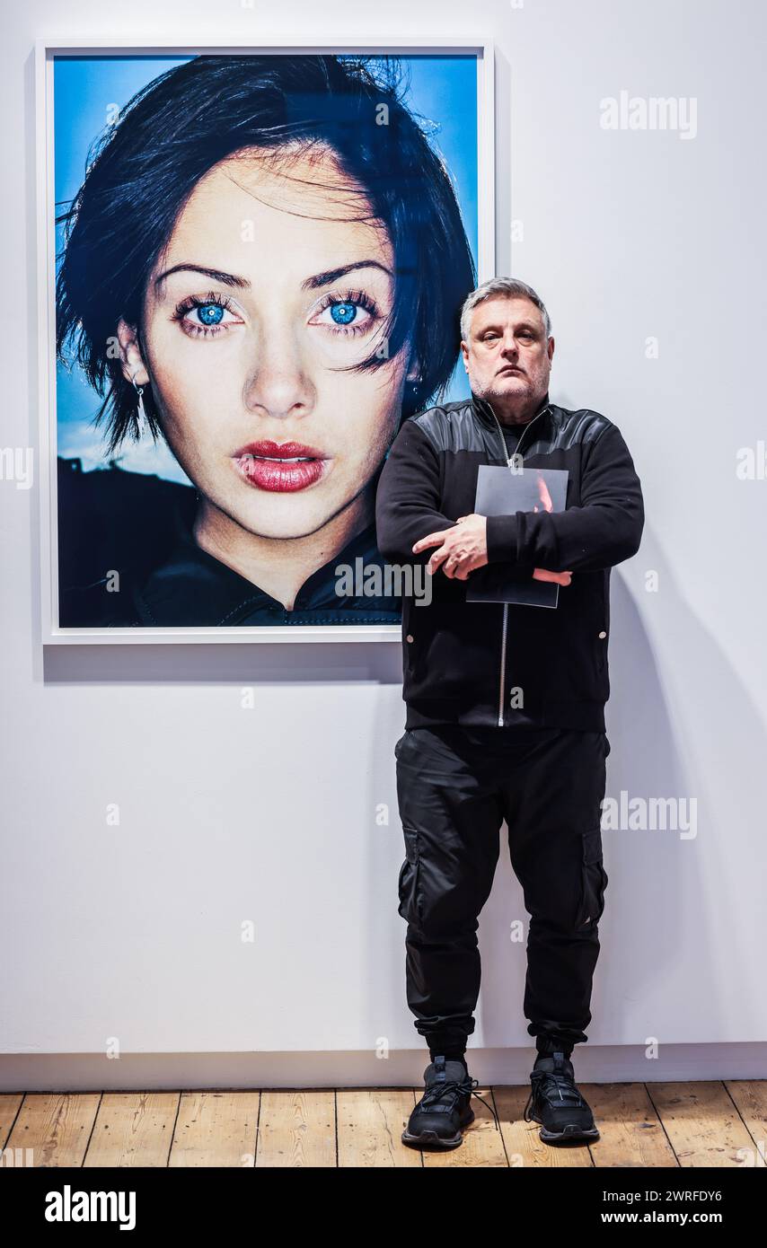 Cromwell Place, London, UK. 12th Mar, 2024. Rankin (pictured) Next to Natalie Imbruglia Left of the Middle Album Artwork, 1997 C-type LambdaThrough a carefully curated selection of portraits, the latest TIN MAN ART exhibition, Sound Off - at Cromwell Place from 12-24 March 2024 - showcases Rankin ́s ability to create images that came to define the zeitgeist, as well exploring the personalities behind each musician's persona.Paul Quezada-Neiman/Alamy Live News Credit: Paul Quezada-Neiman/Alamy Live News Stock Photo