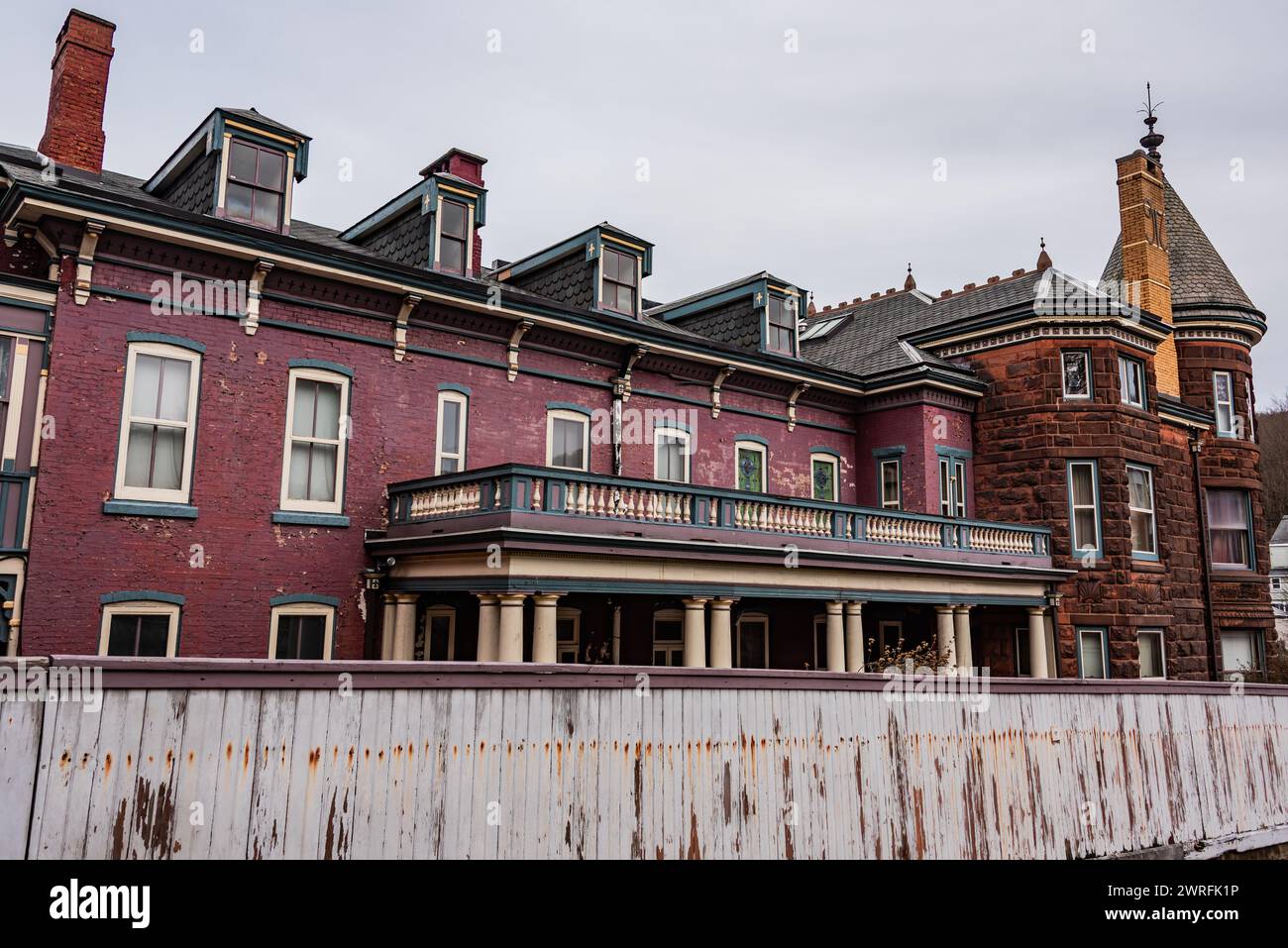 Historic Downtown Ashland Pennsylvania , USA Stock Photo Alamy