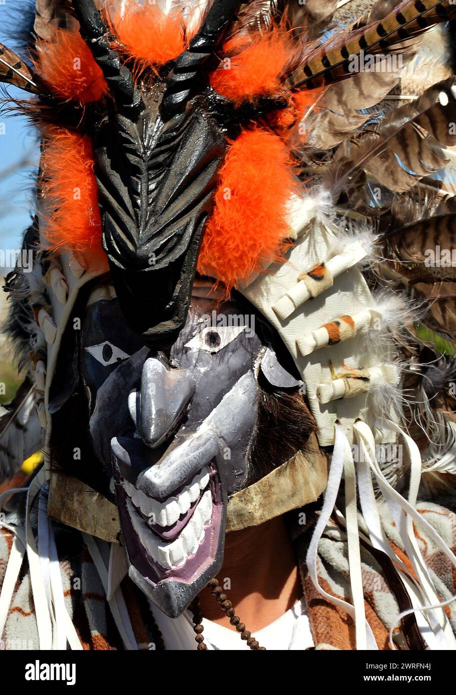Holy Week Masks Masks that personify Pharisees and Holy Week, Lent by the Yaqui tribe ...