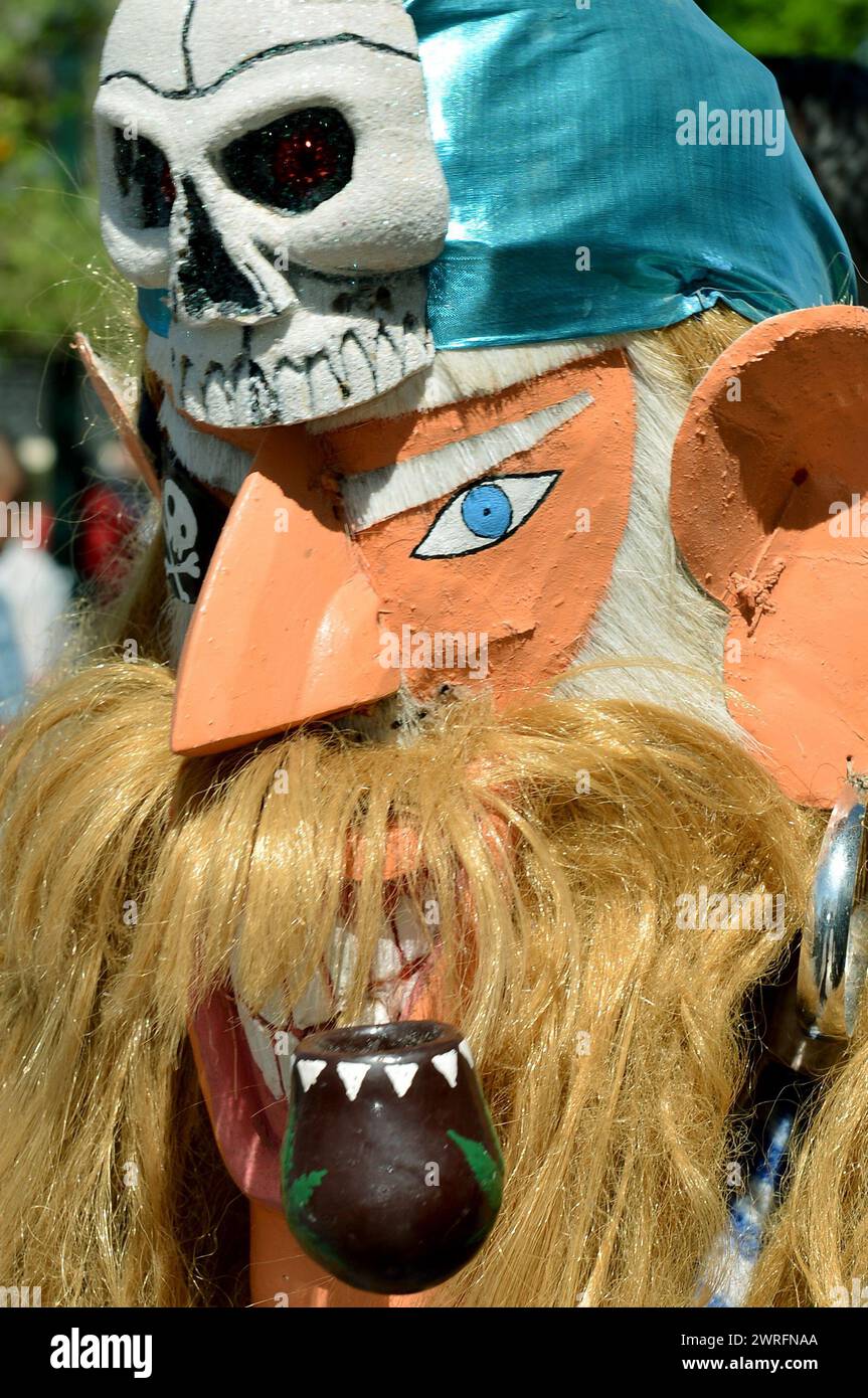 Holy Week Masks Masks that personify Pharisees and Holy Week, Lent by the Yaqui tribe ...