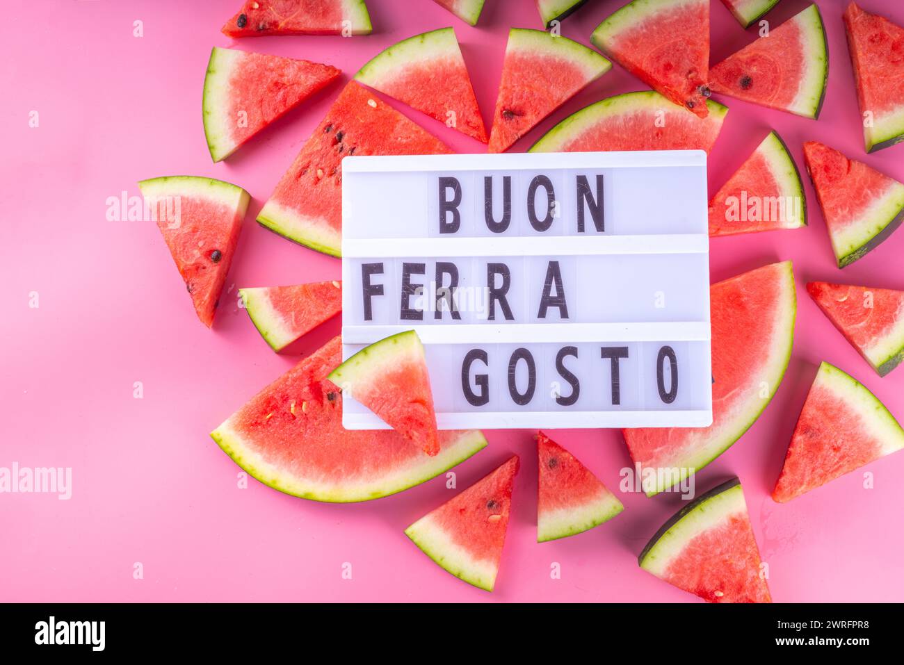 Buon Ferragosto (Happy Ferragosto) greeting card, holiday background ...