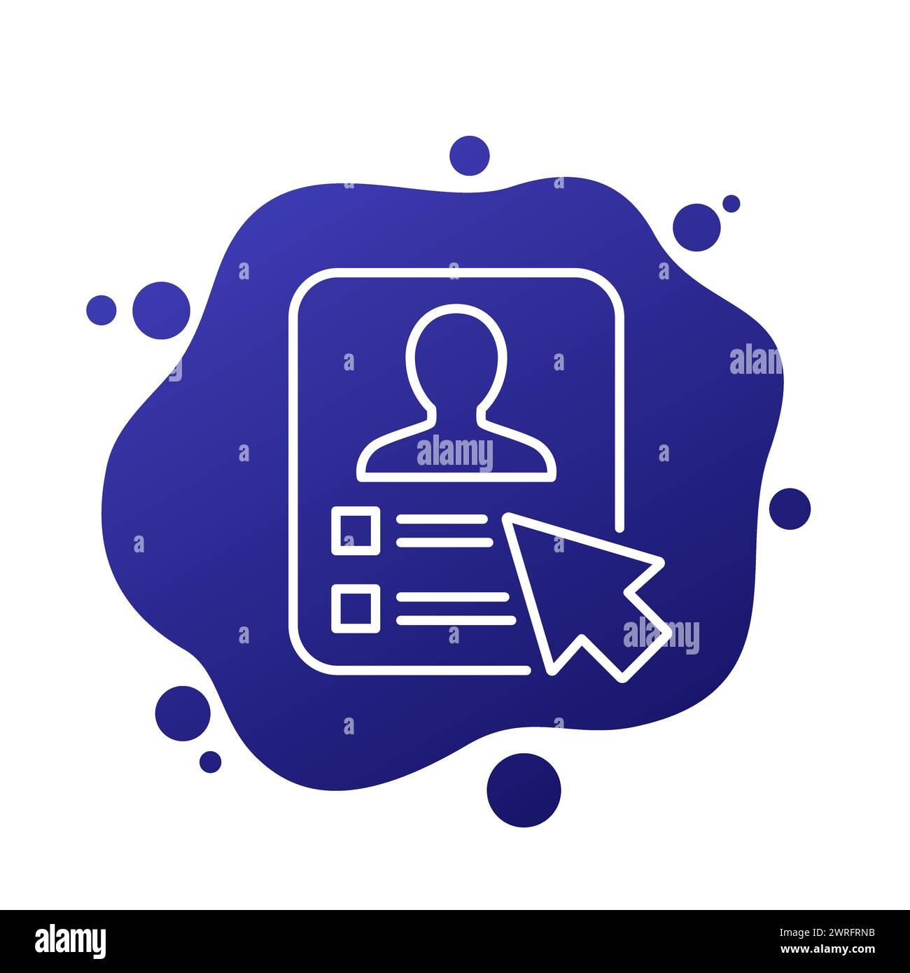 User info hi-res stock photography and images - Alamy