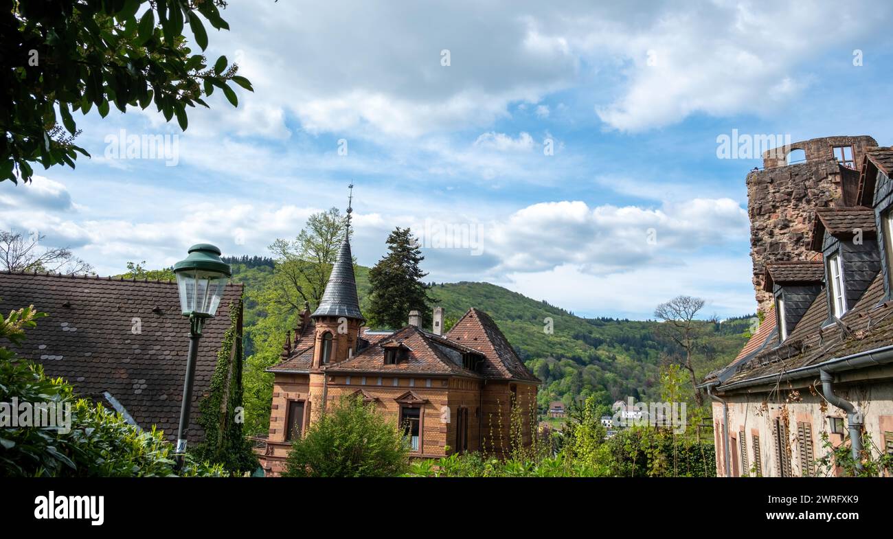 Rooftop castle hi-res stock photography and images - Alamy