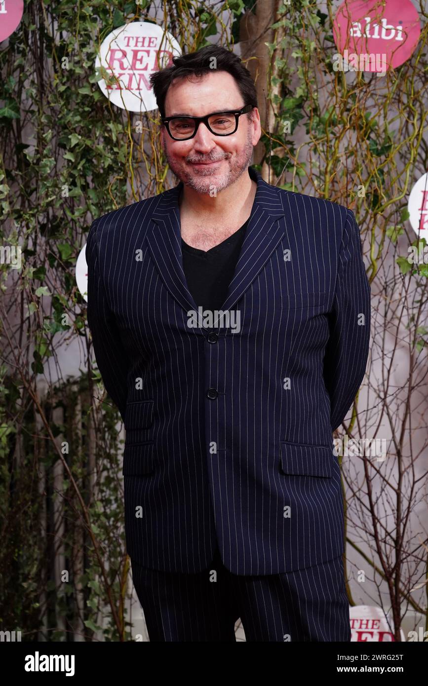 Toby Whitehouse arrives for the screening of UKTV's The Red King at One Marylebone, in central London. Picture date: Tuesday March 12, 2024. Stock Photo